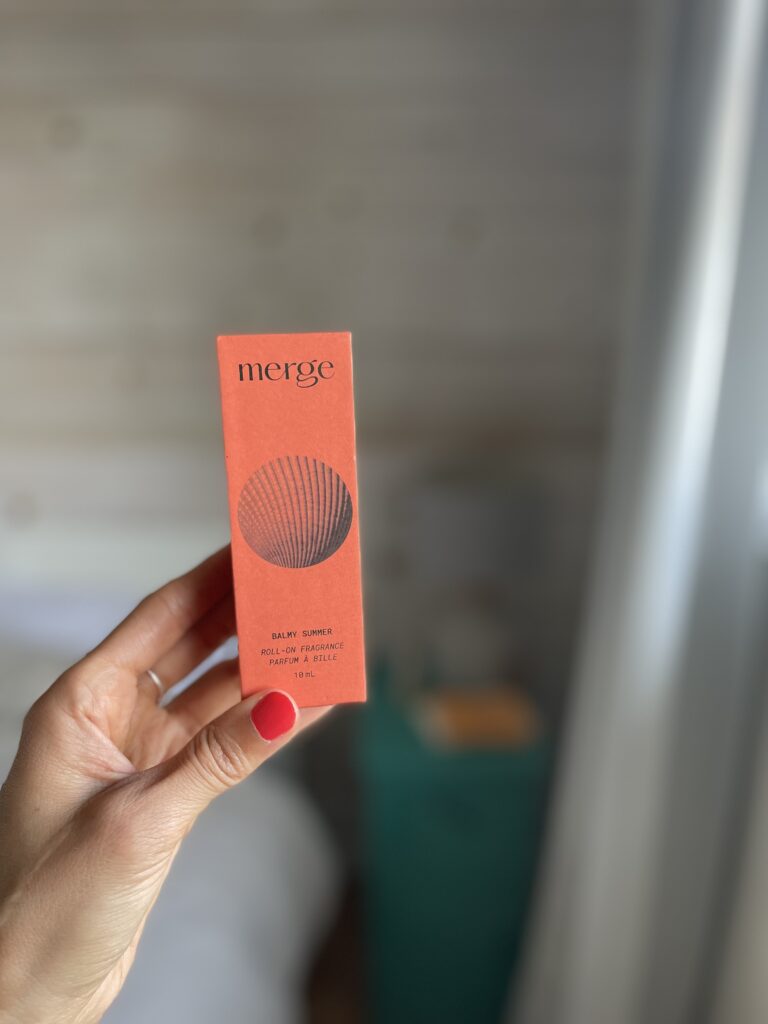 Featured image for balmy summer "Merge" roll-on perfume
