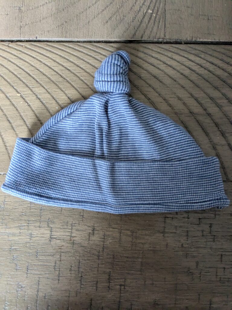 Featured image for Baby blue hat
