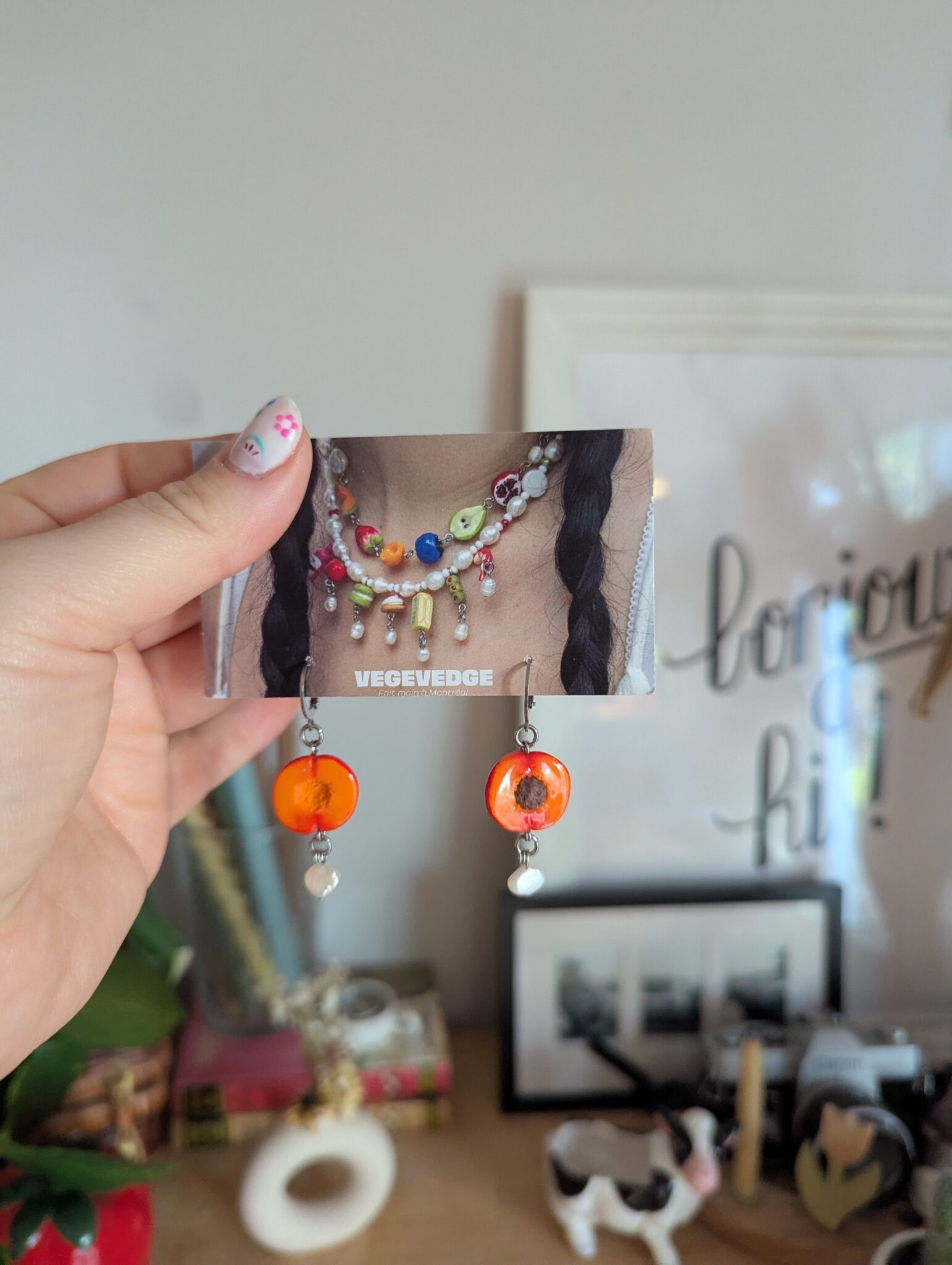 Featured image for Boucle d'oreilles Vegevedge
