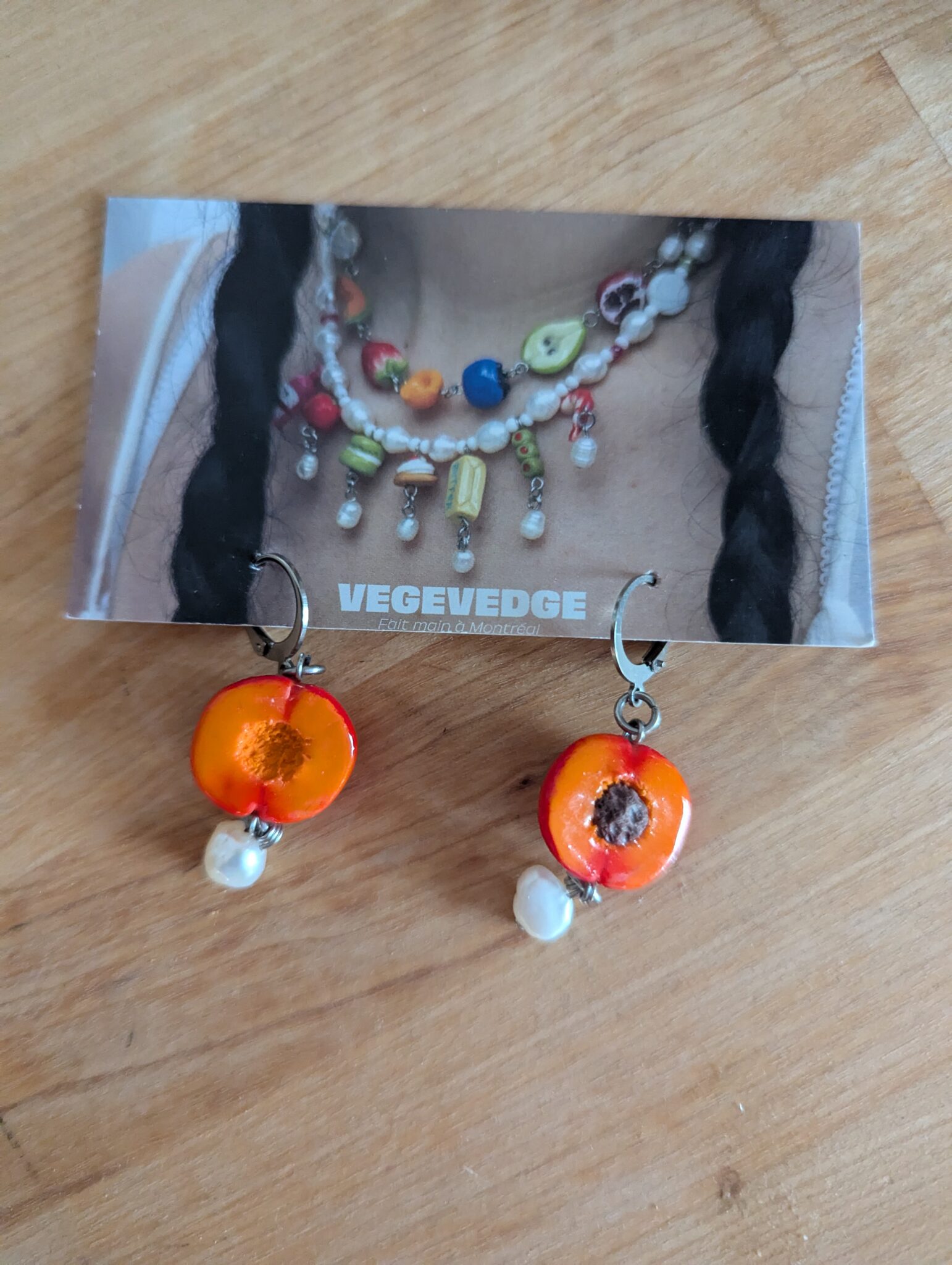 Image for Boucle d'oreilles Vegevedge
