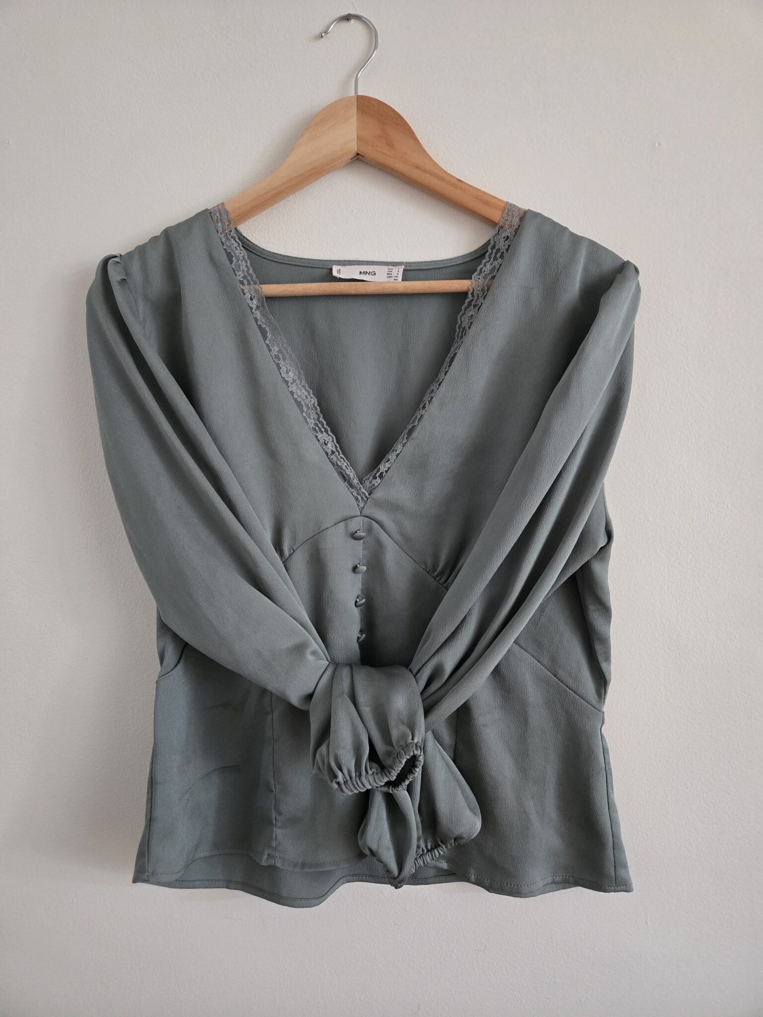 Featured image for Mango satin top
