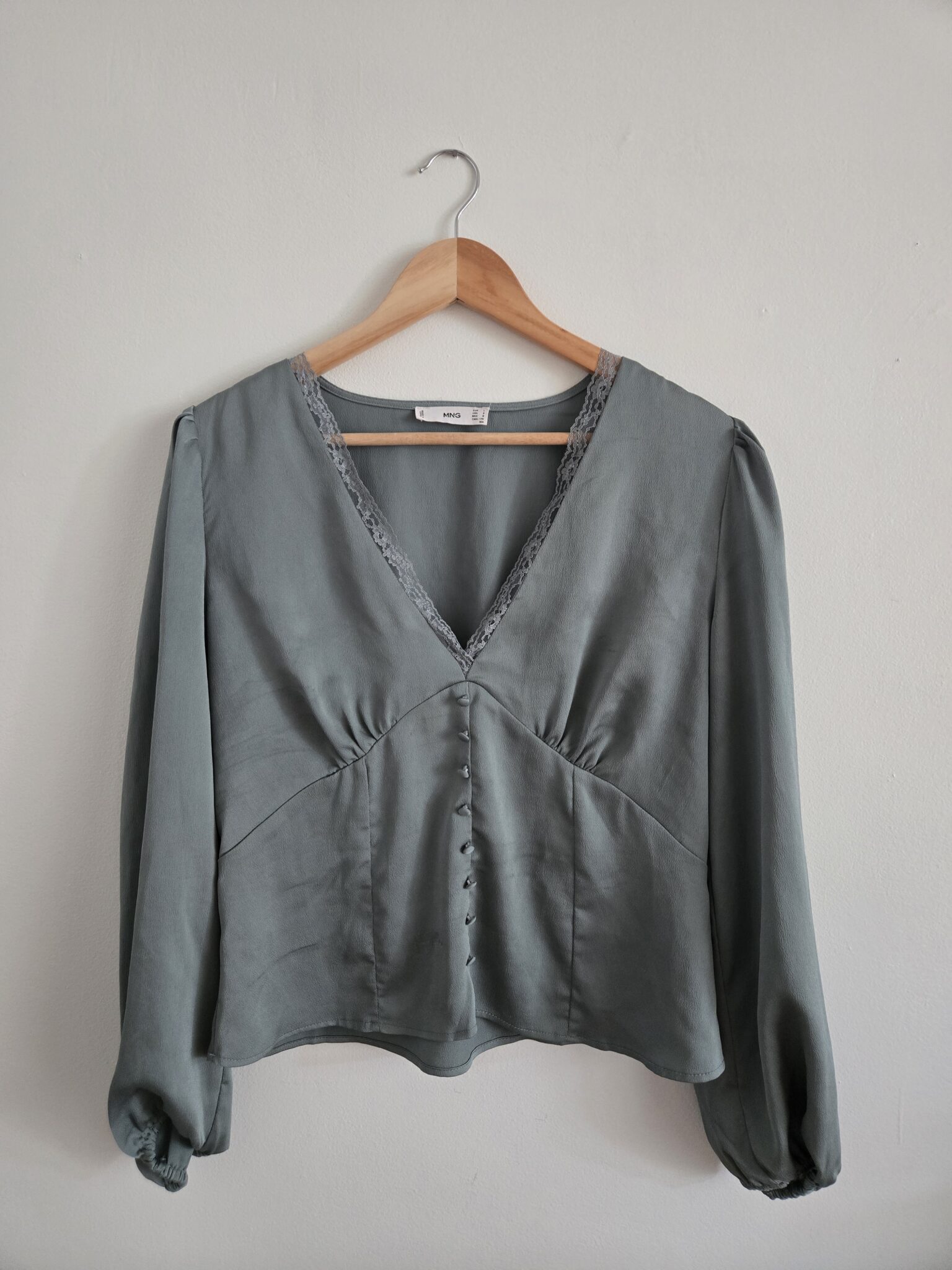 Image for Mango satin top