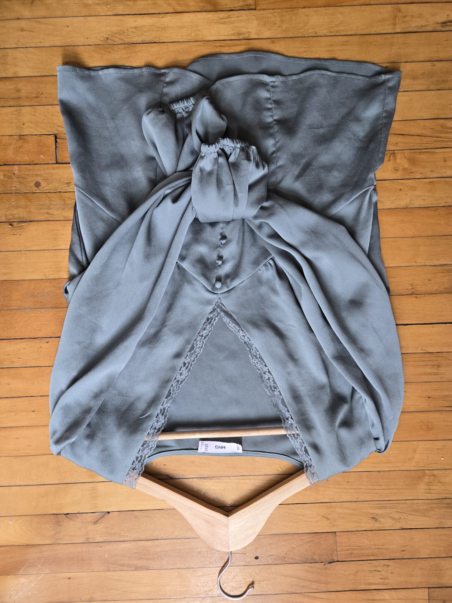 Image for Mango satin top