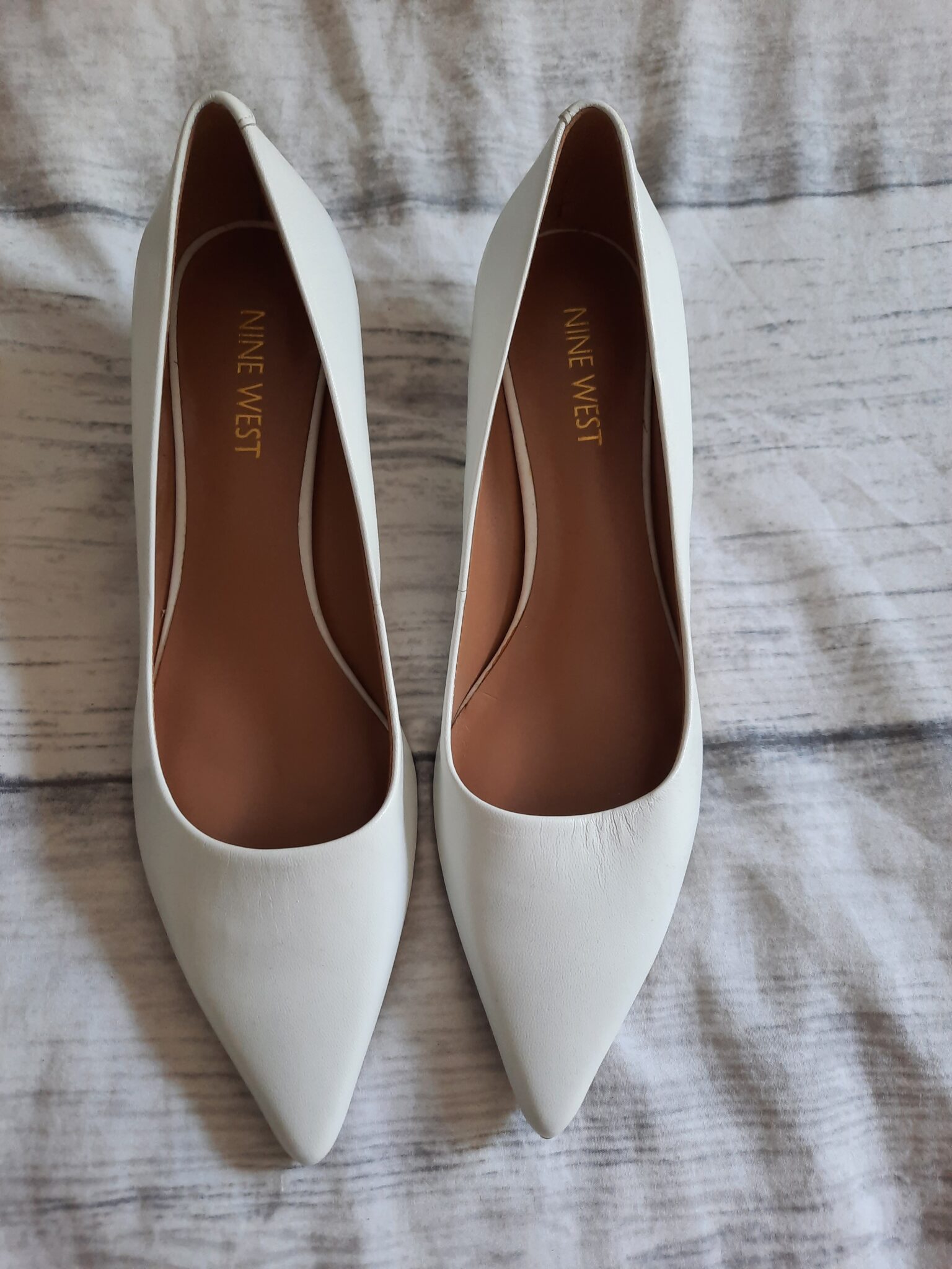 Image for Souliers à talons hauts blancs Nines West
