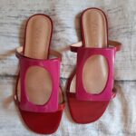 Featured thumbnail for Magnifiques sandales rouges et roses de marque Vicenza