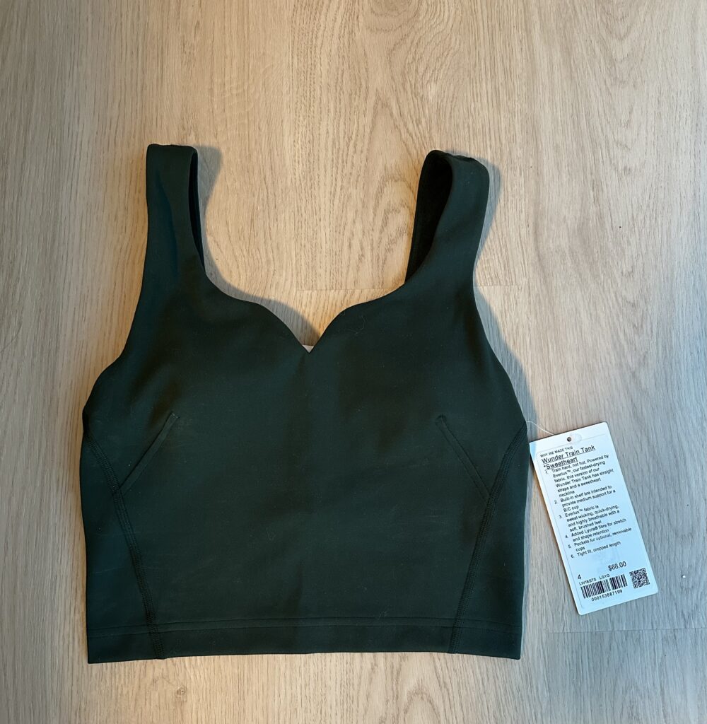 Featured image for Lululemon Wunder Train Tank 4