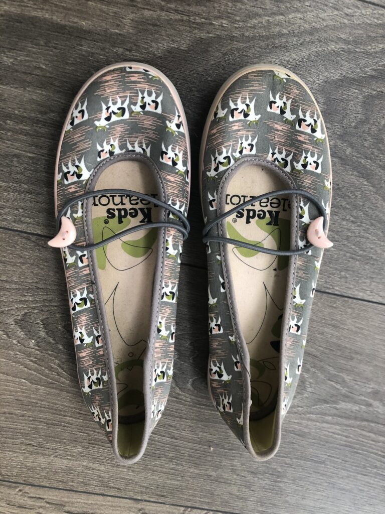 Image for Keds Cow Flats 6