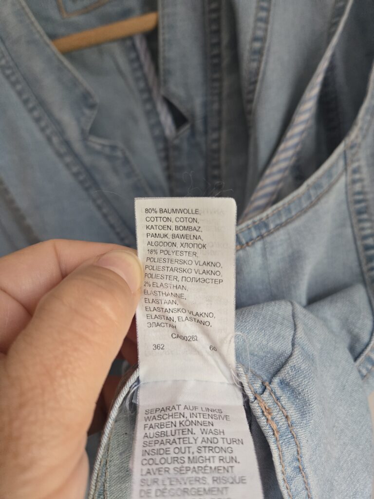 Image for Belle veste en denim sans manches LEBEK
