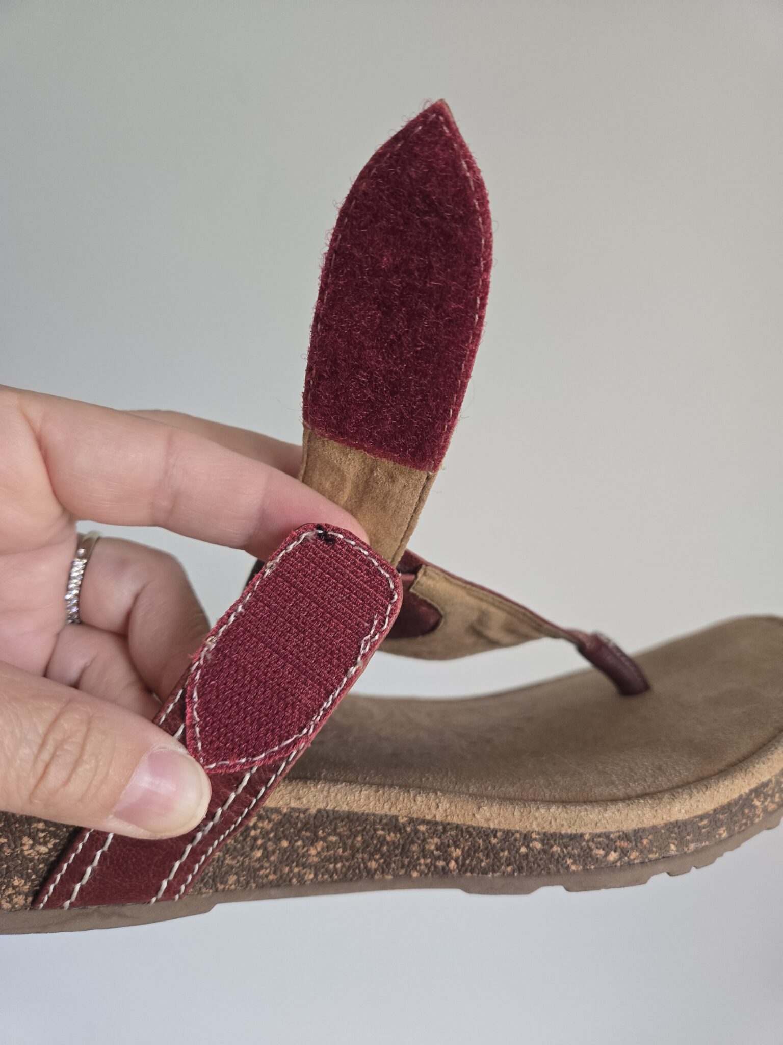 Image for Solde! Sandales confortables en cuir Aetrex