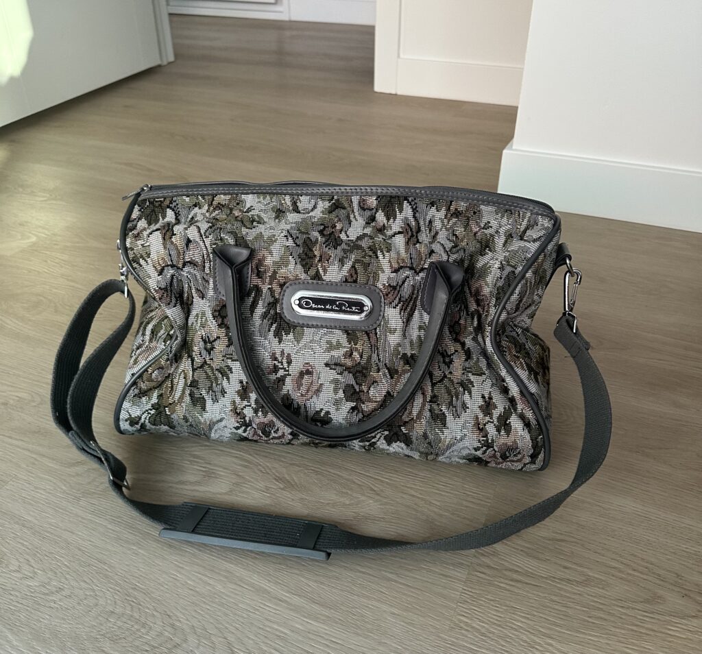 Featured image for Oscar de la Renta Vintage Overnight Bag