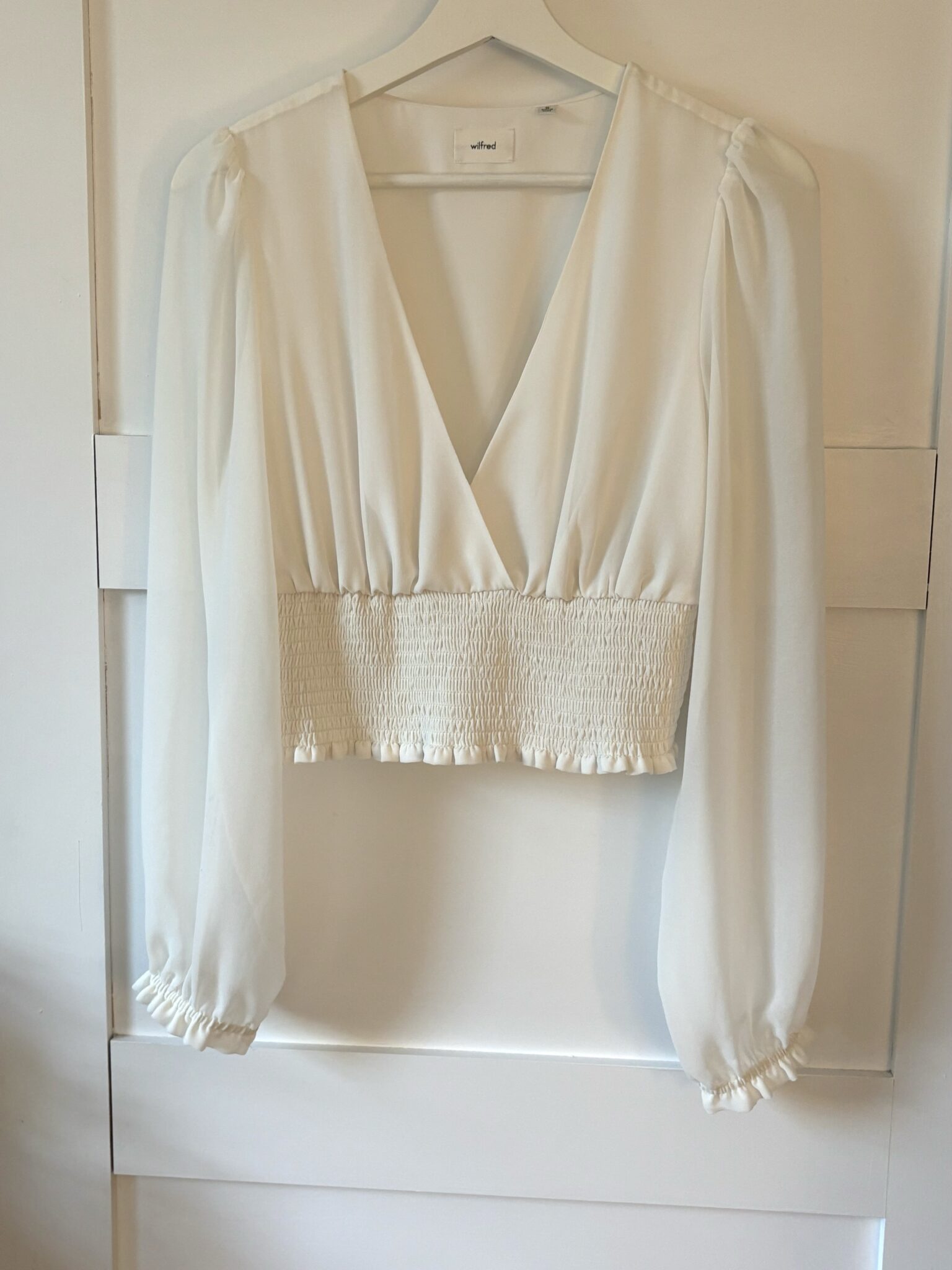 Image for Babaton lightweight white top