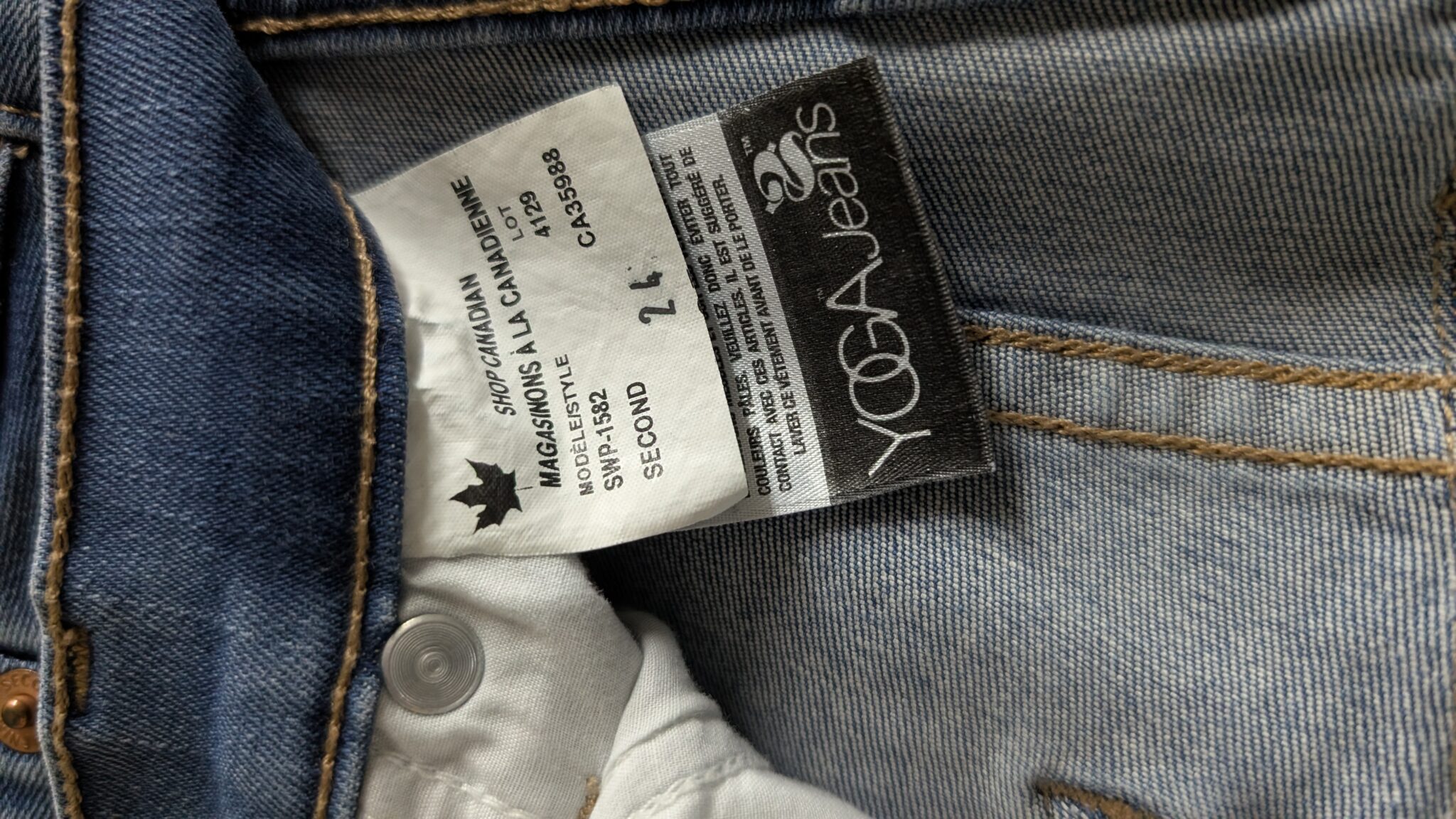 Image for Yoga jeans taille classic Skinny Rachel 1582