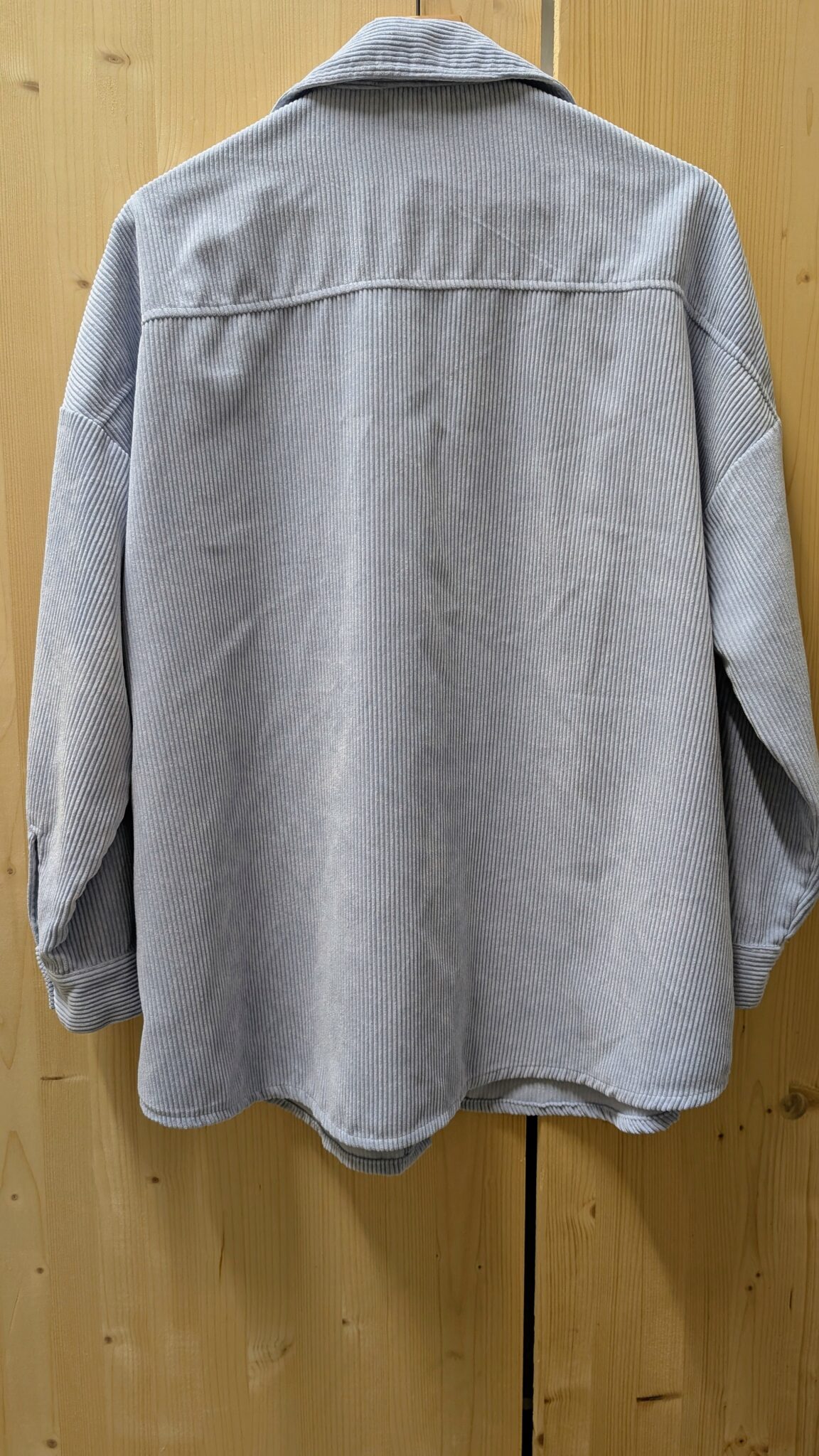 Image for Powder blue overshirt