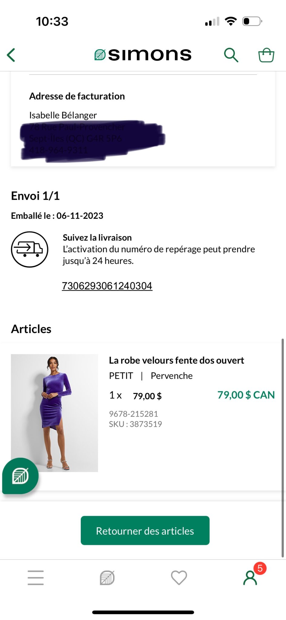 Image for Magnifique robe en velours