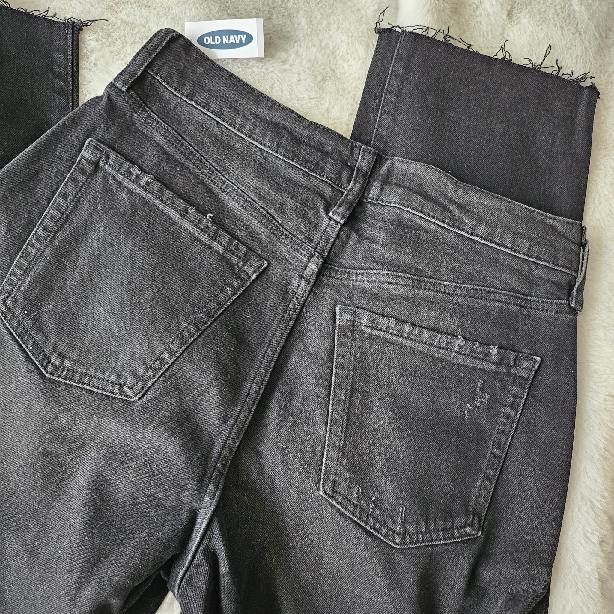 Image for Jeans taille haute - cheville