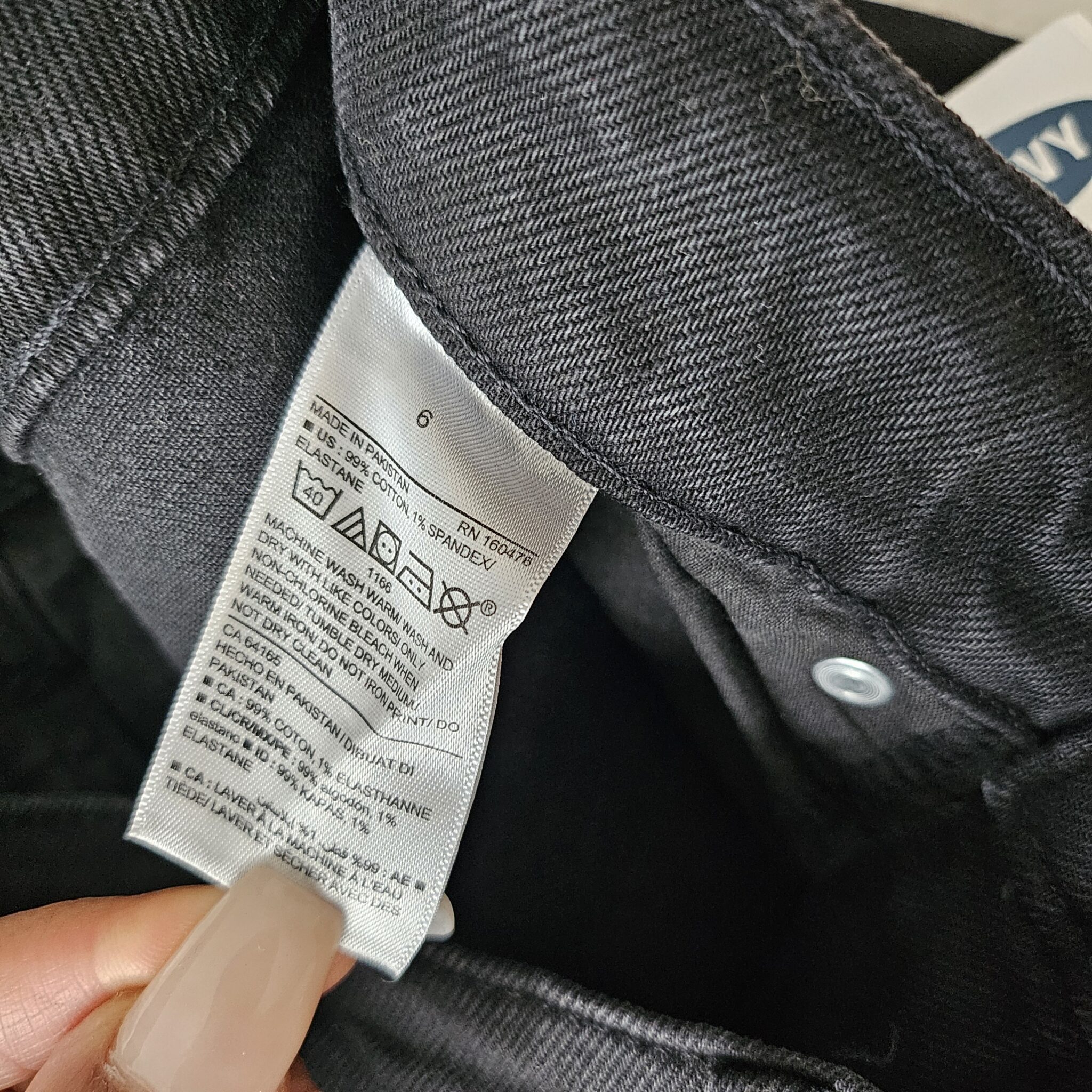 Image for Jeans taille haute - cheville
