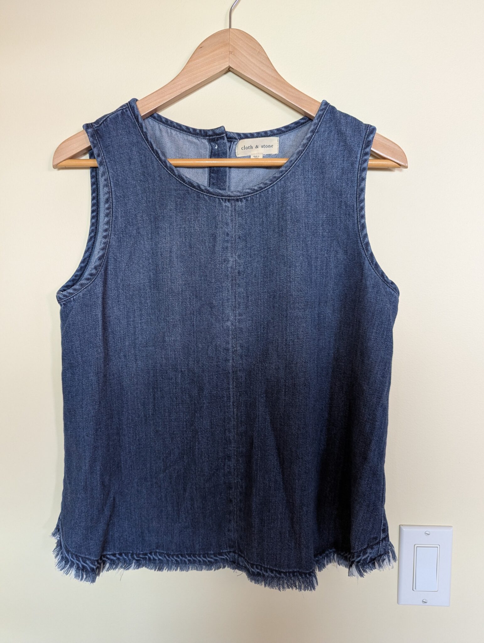 Featured image for Camisole effet denim