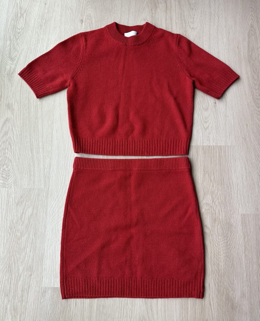 Featured image for Reformation Londyn Cashmere Two Piece XS