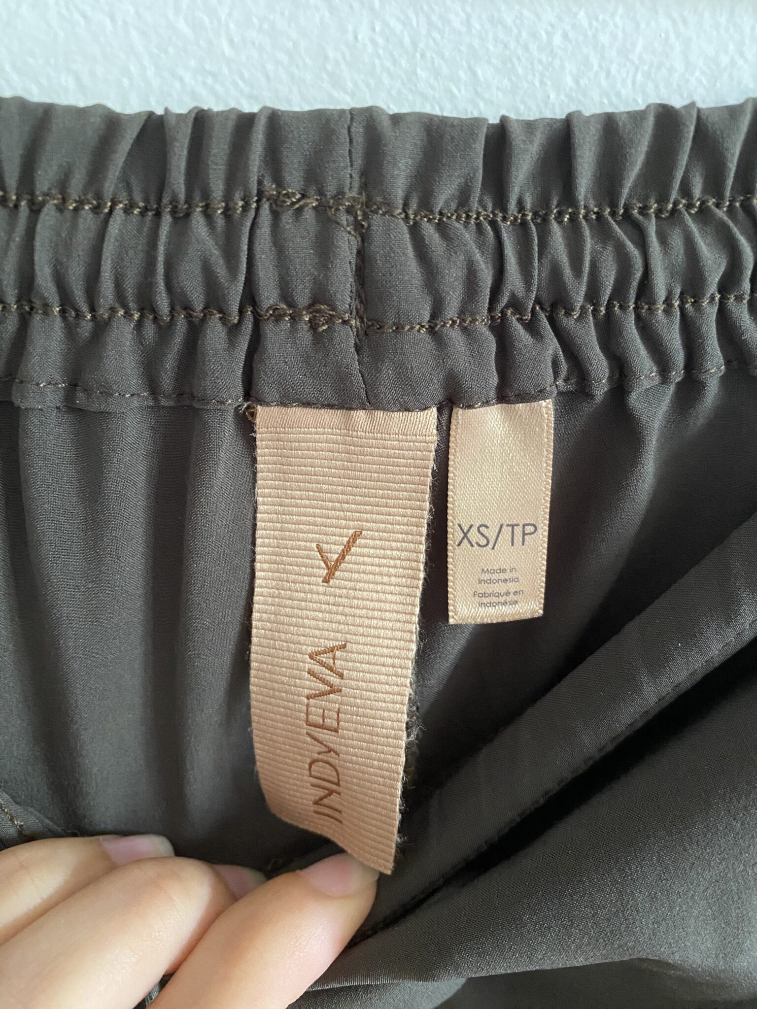 Image for Jupe Indyeva kaki XS