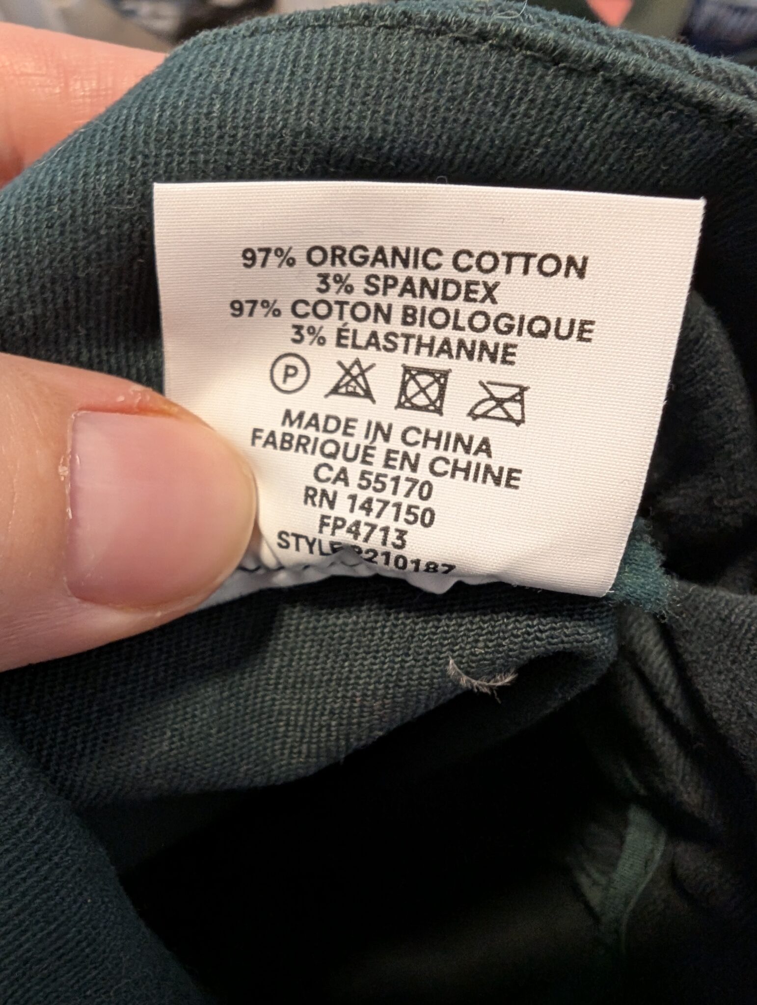 Image for Frank and Oak/Pantalons Josephine Sz 2