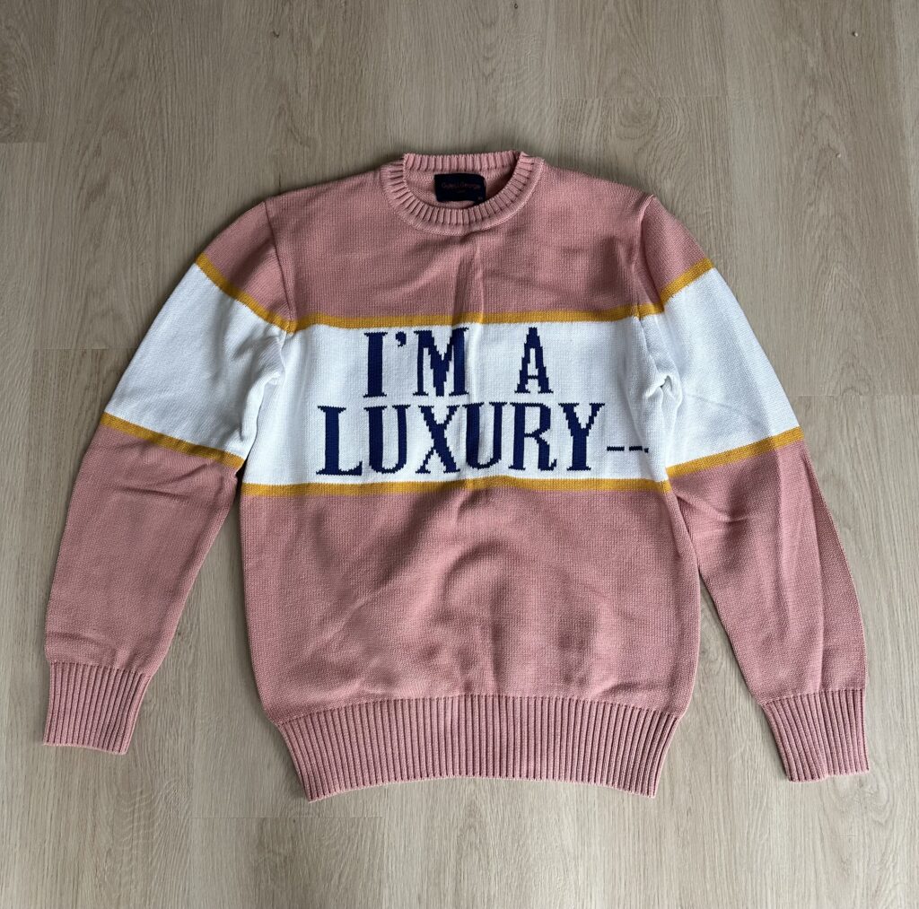 Featured image for Giles & George I'm a Luxury Sweater XS