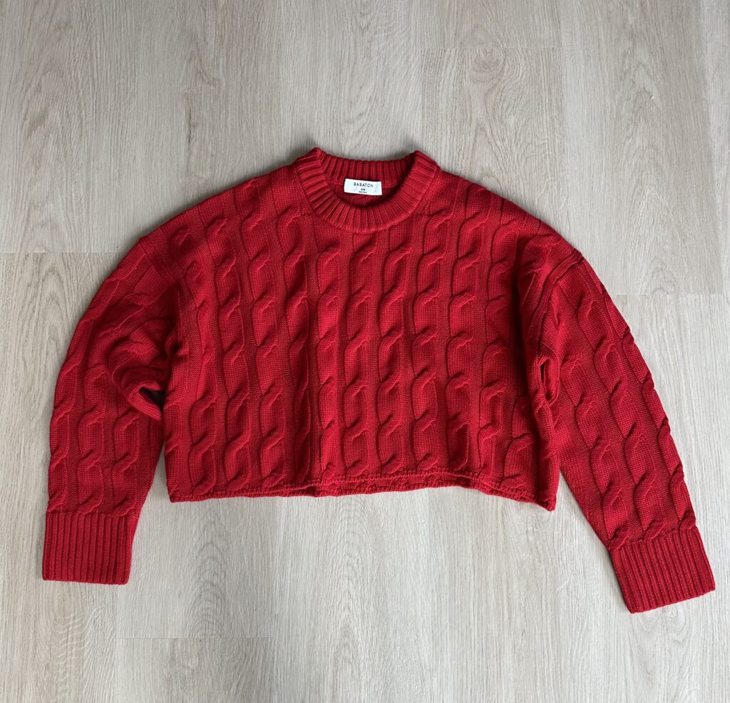 Featured image for Babaton Glory Sweater Red 2XS