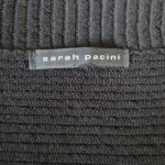 Thumbnail for Sarah Pacini-Elegant short black open cardigan