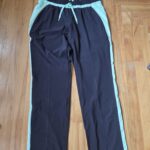 Thumbnail for Lululemon Athletica black and mint trousers, size 10