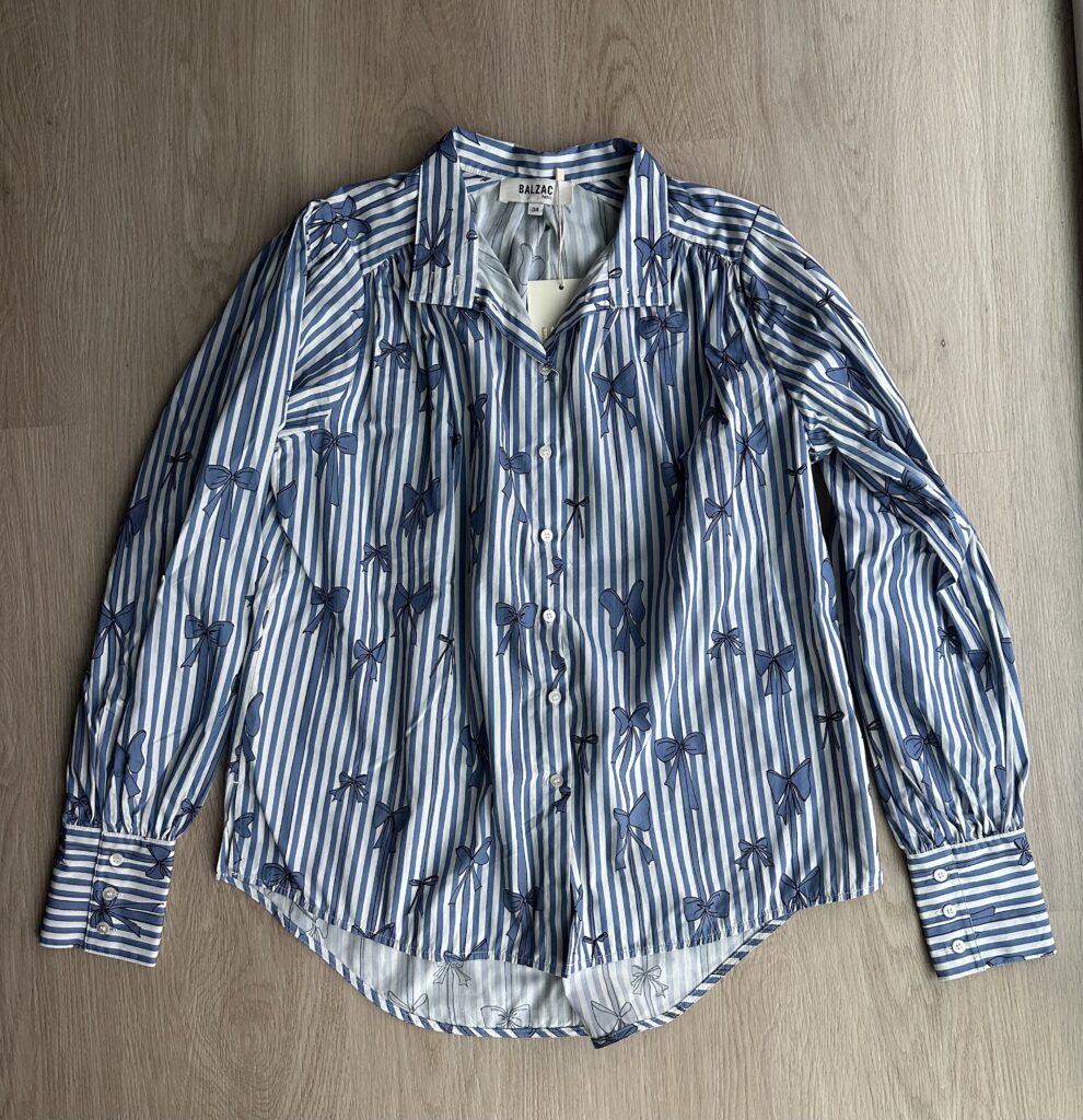 Featured image for Balzac Paris Shirt Bianca Knots Blue 34