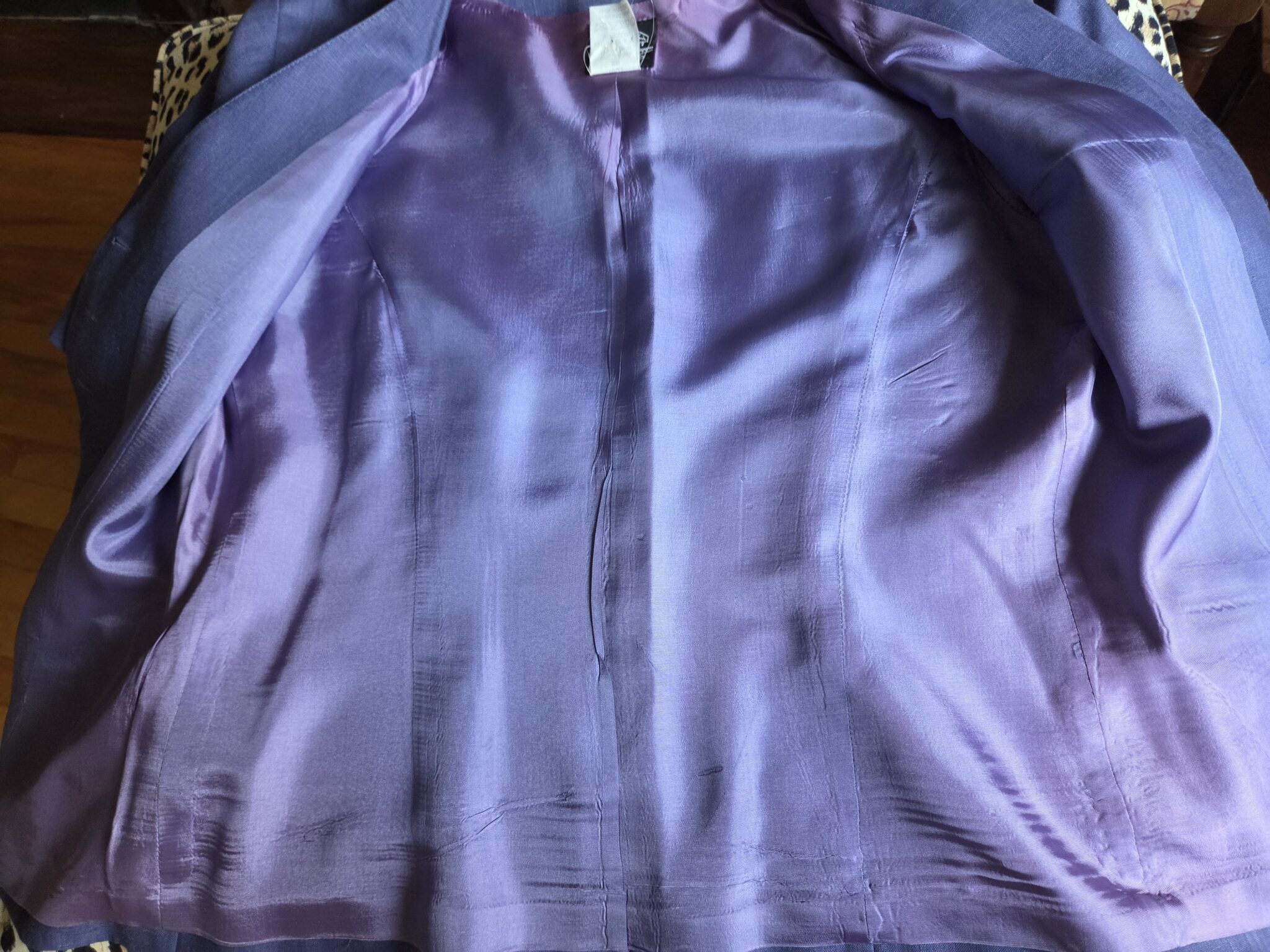 Image for Magnifique blazer et jupe en mélange de lin Pervenche