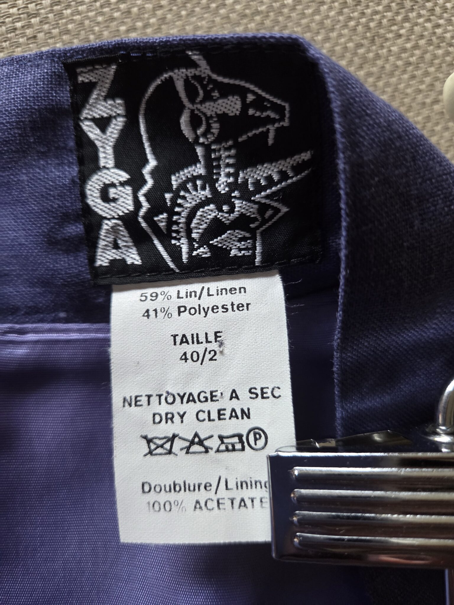 Image for Magnifique blazer et jupe en mélange de lin Pervenche