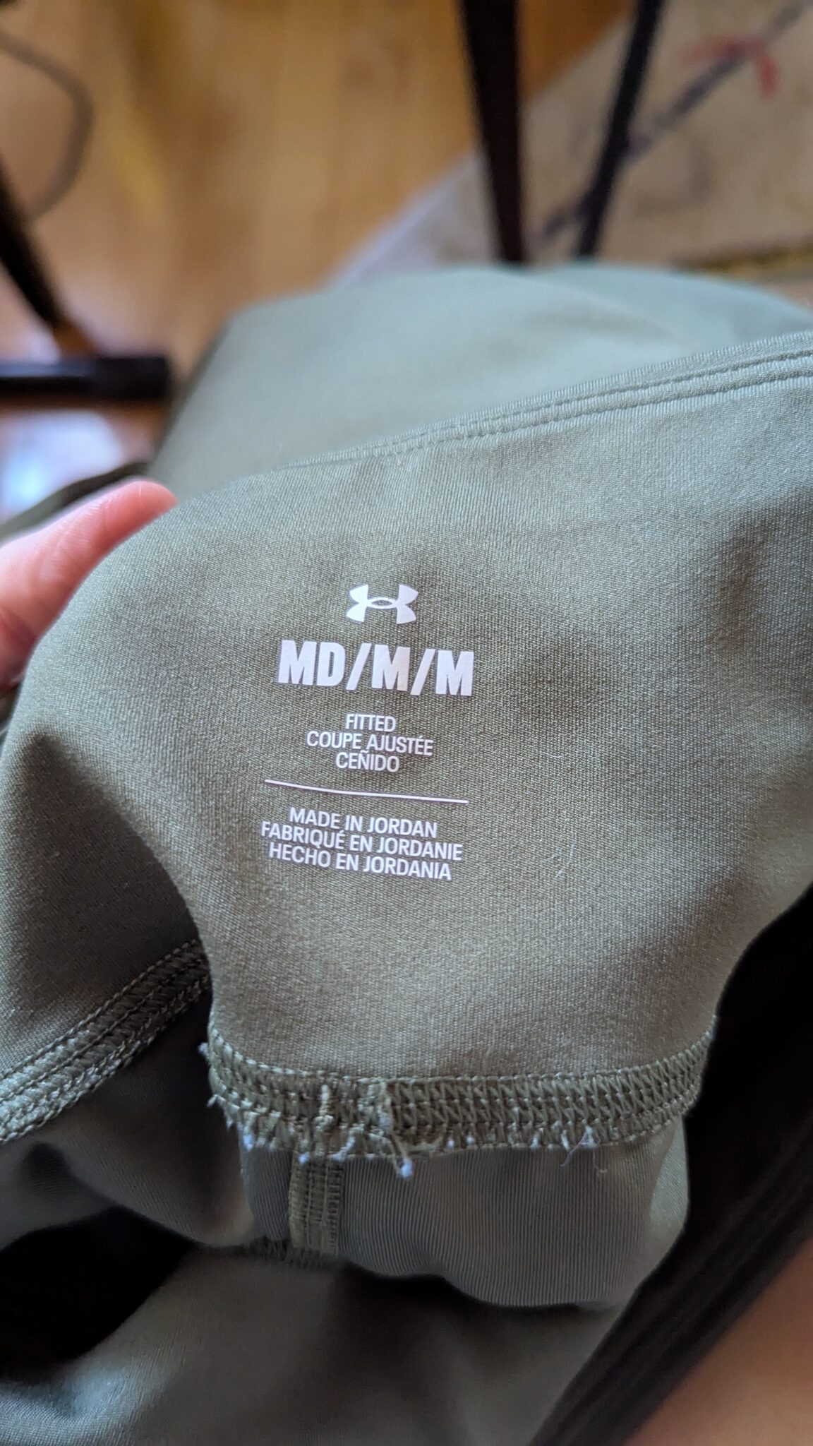 Image for Pantalon vert kaki under Armour