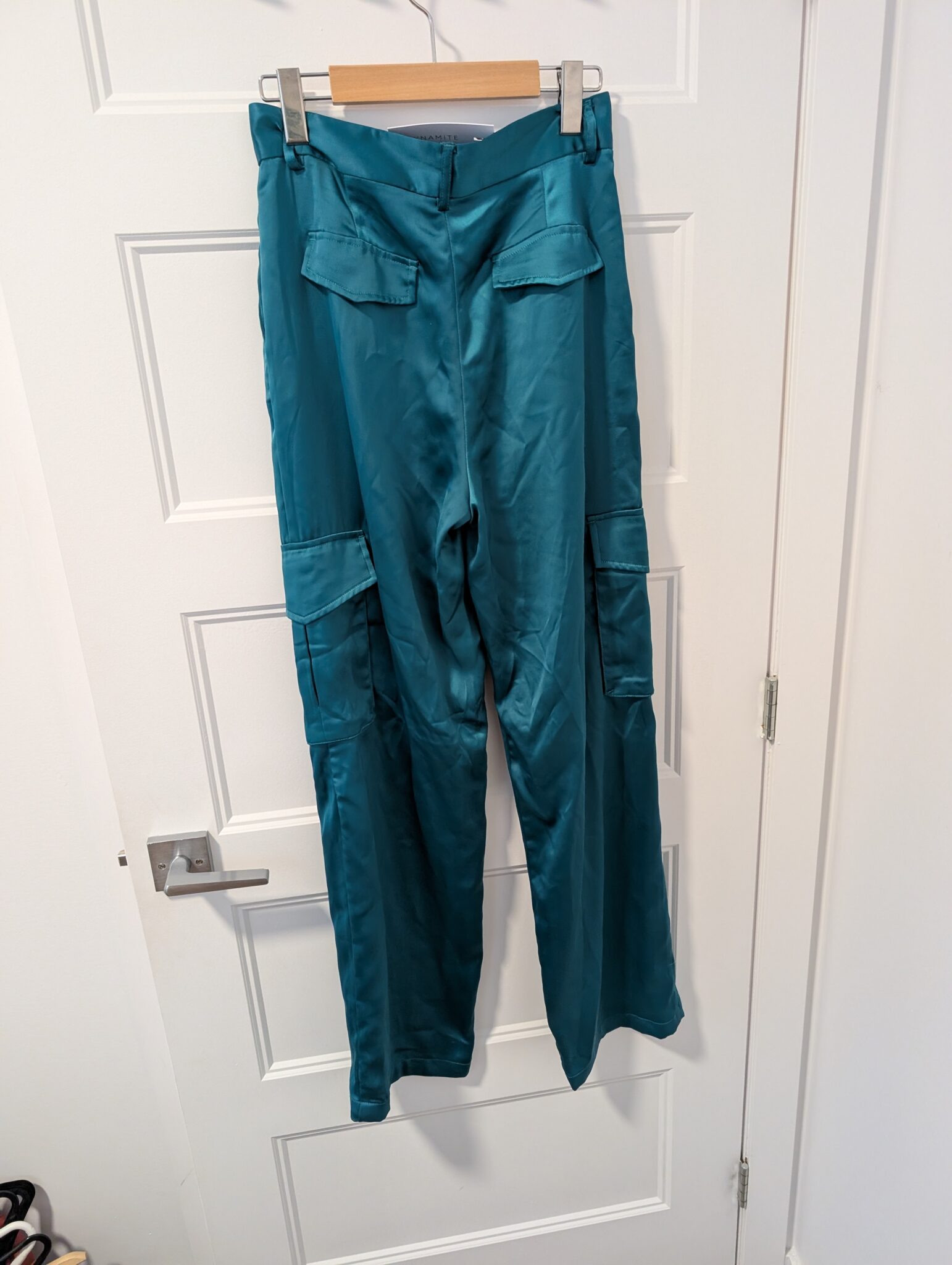 Image for Dynamite/Izabel Pantalon Cargo en Satin Sz 2