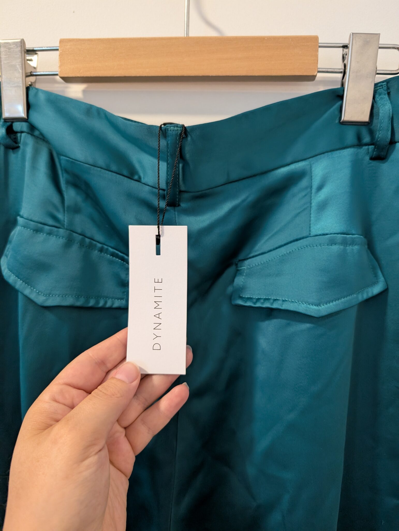 Image for Dynamite/Izabel Pantalon Cargo en Satin Sz 2
