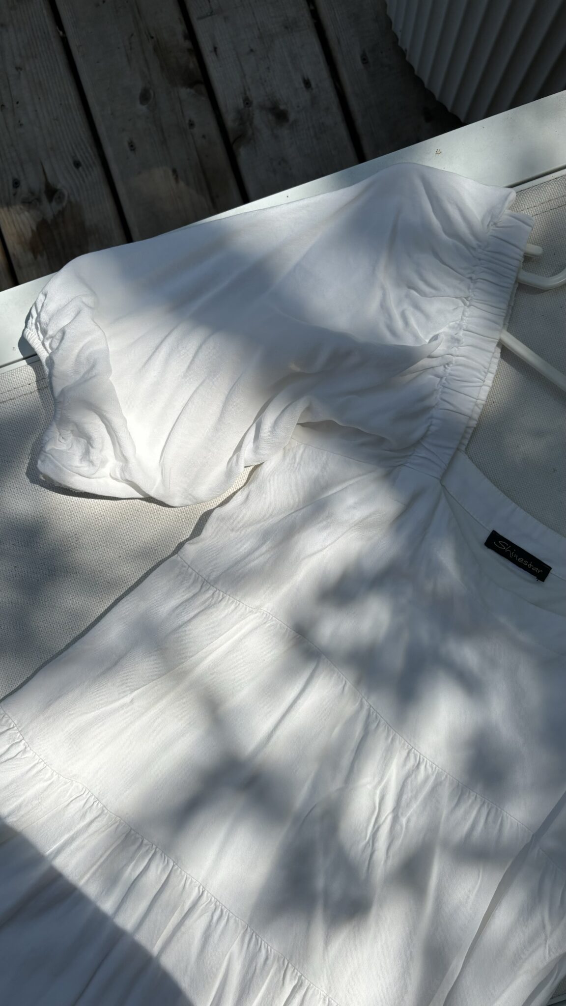 Image for Robe mini blanche