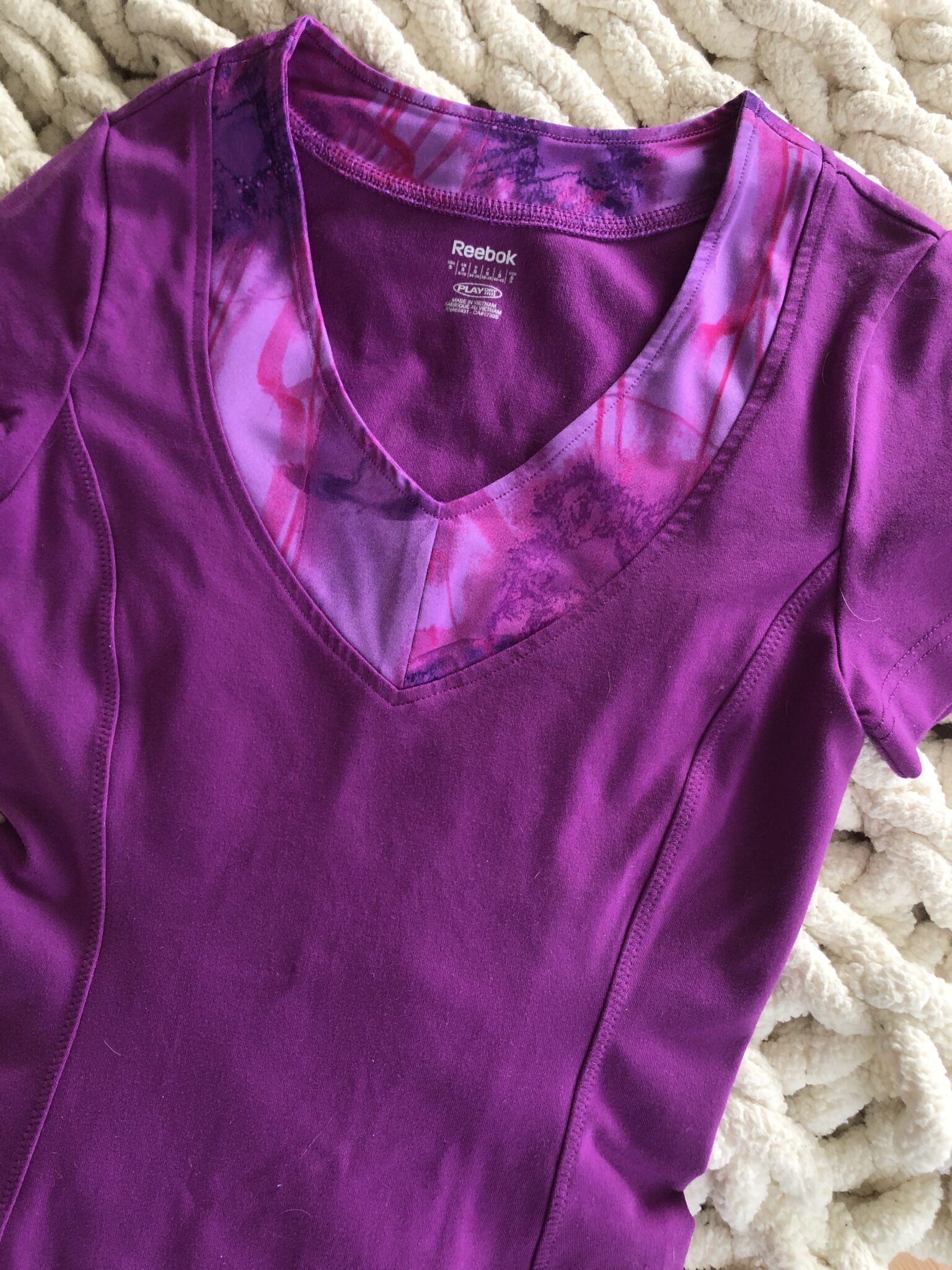 Featured image for V-neck sports top