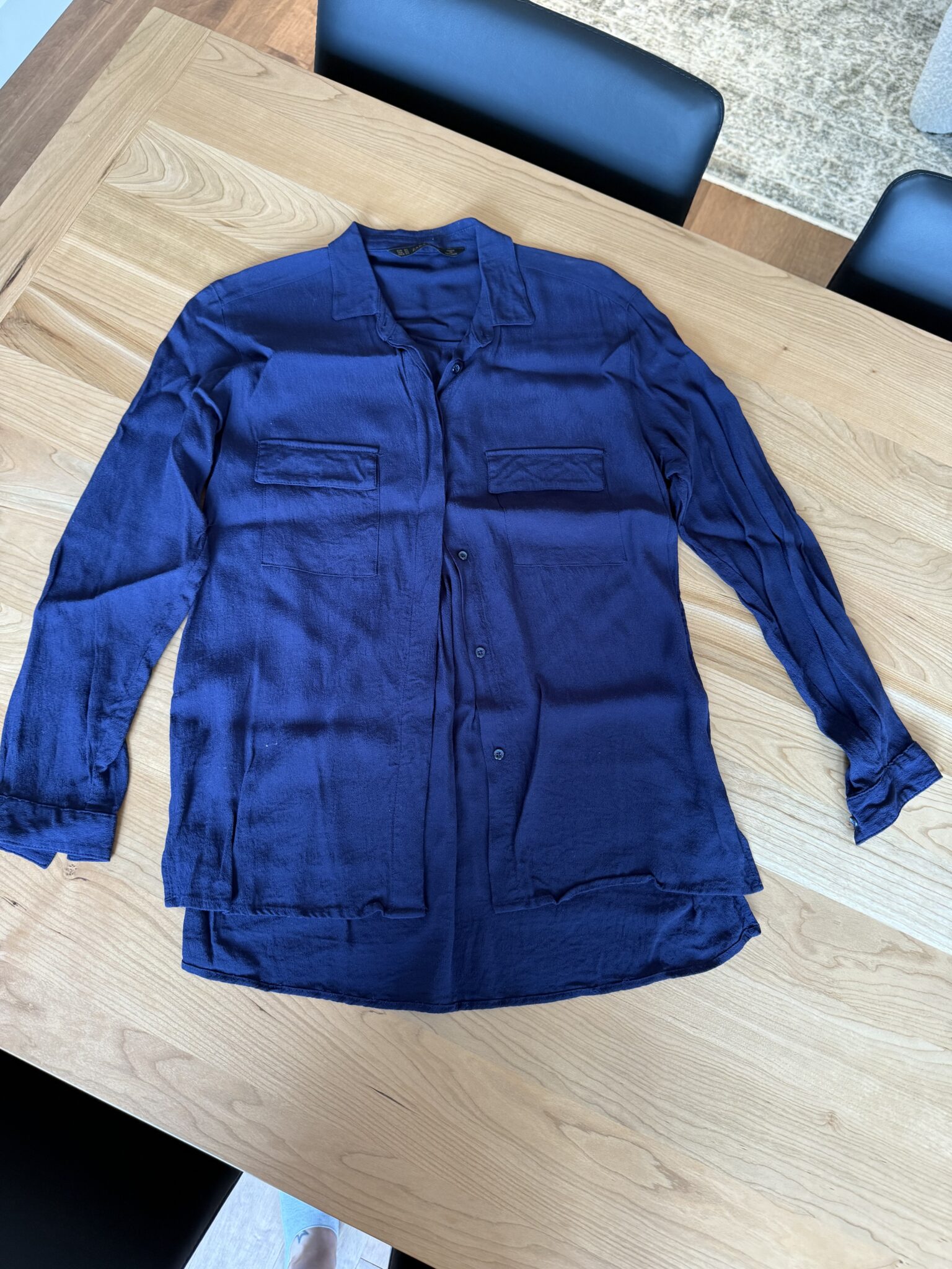 Featured image for Blouse bleu marine