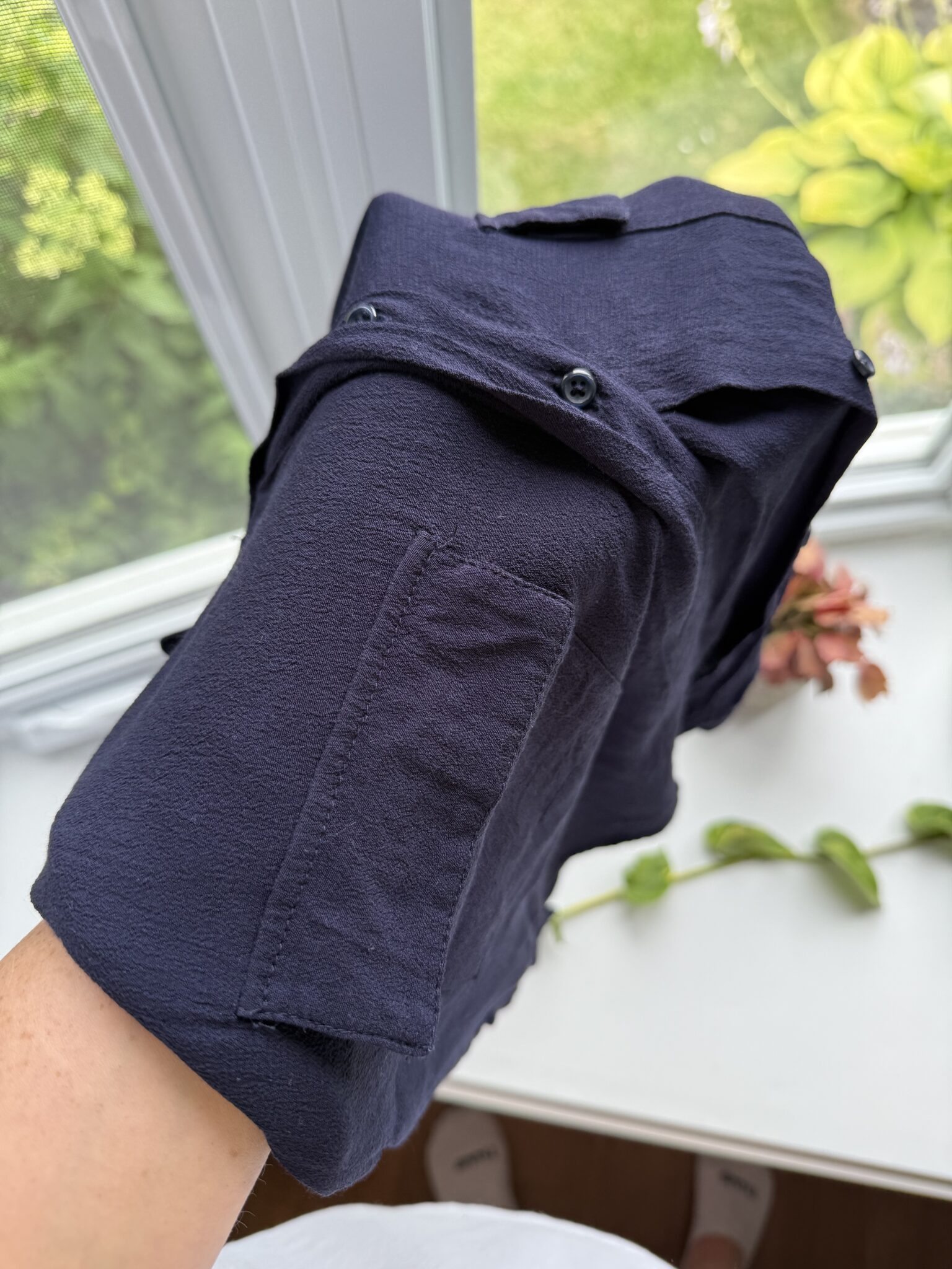 Image for Blouse bleu marine