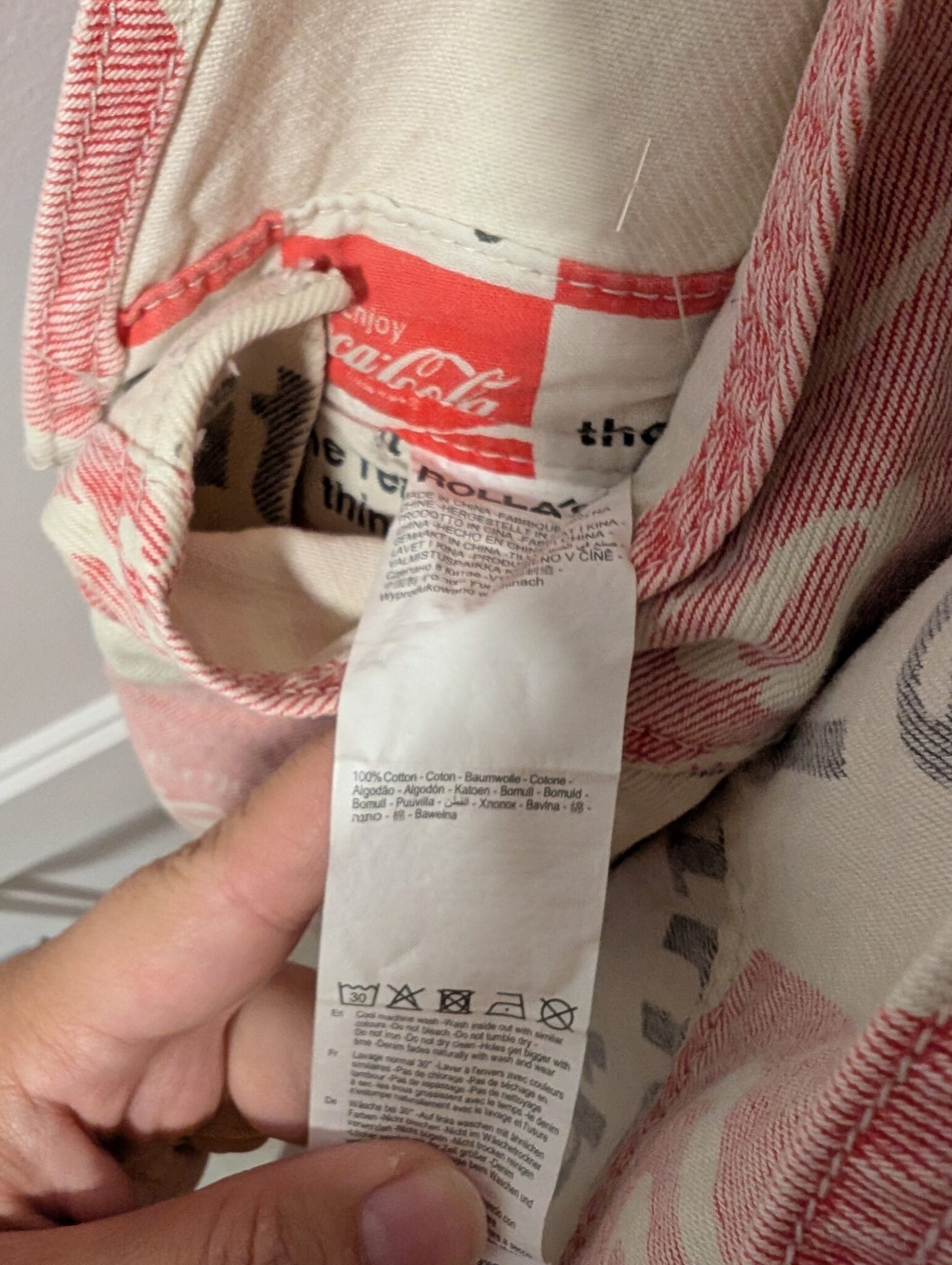 Image for Rolla's  x Coca Cola Salopette Sz S
