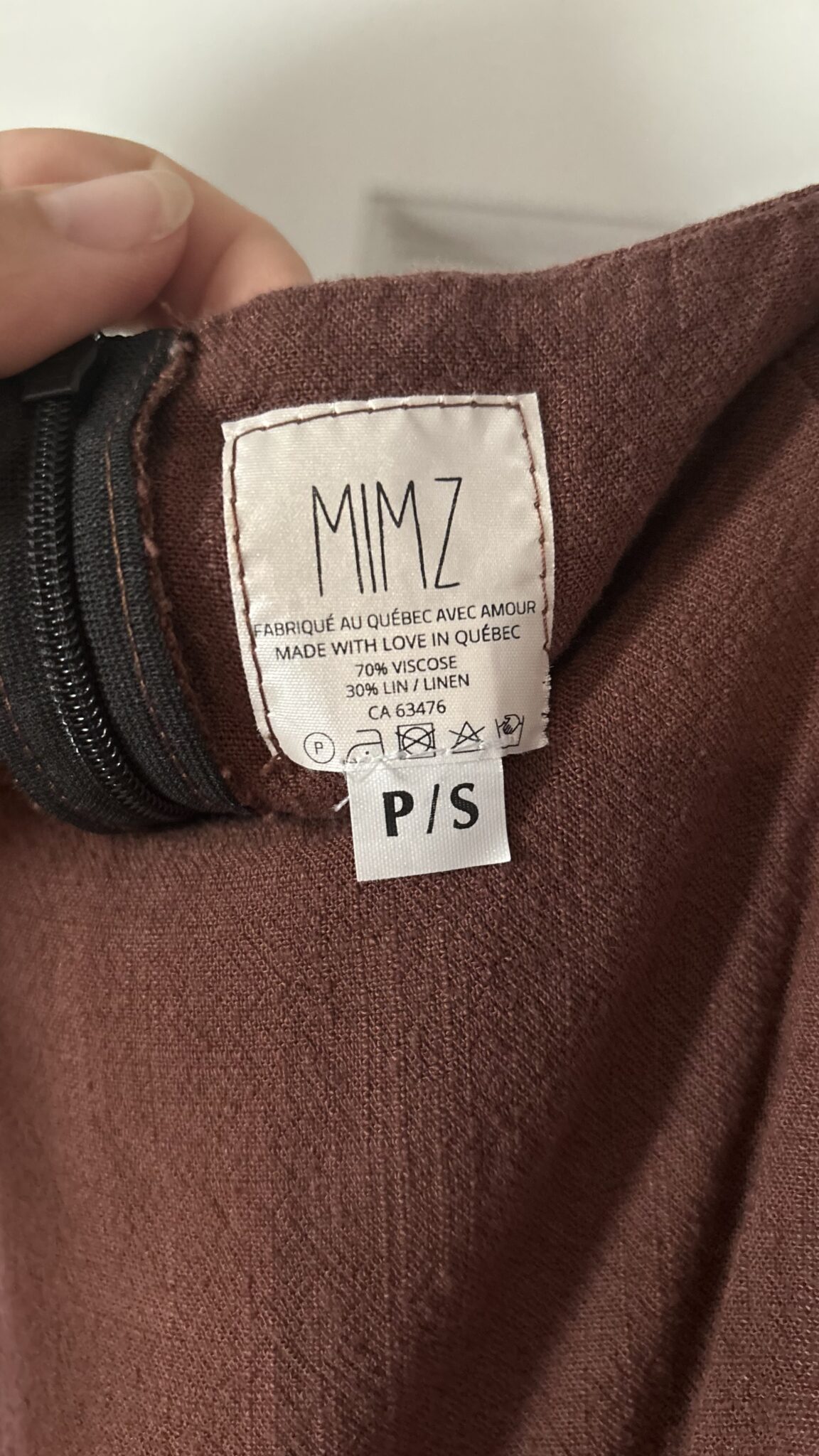 Image for Robe en lin Mimz