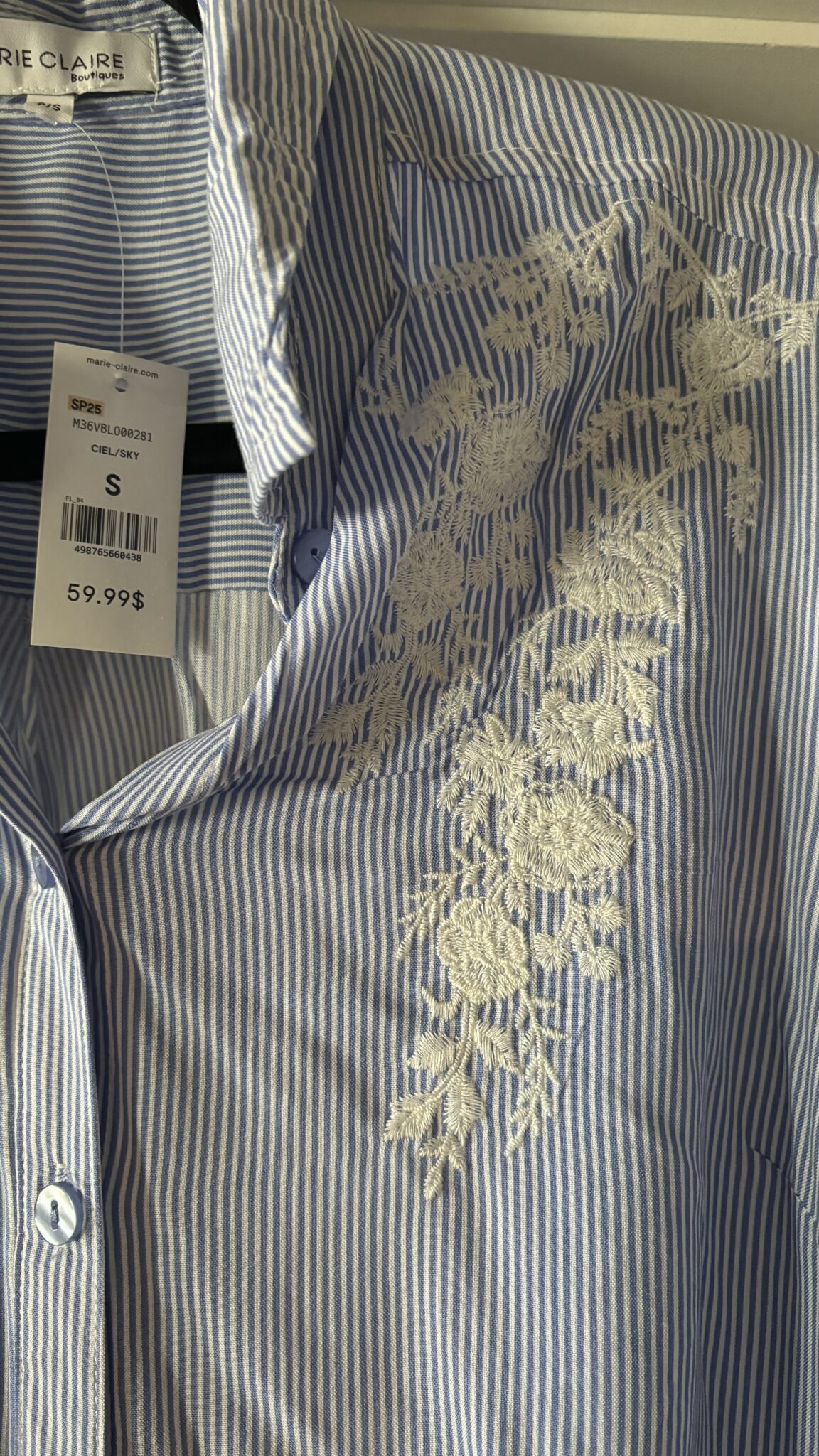 Image for Chemise brodée