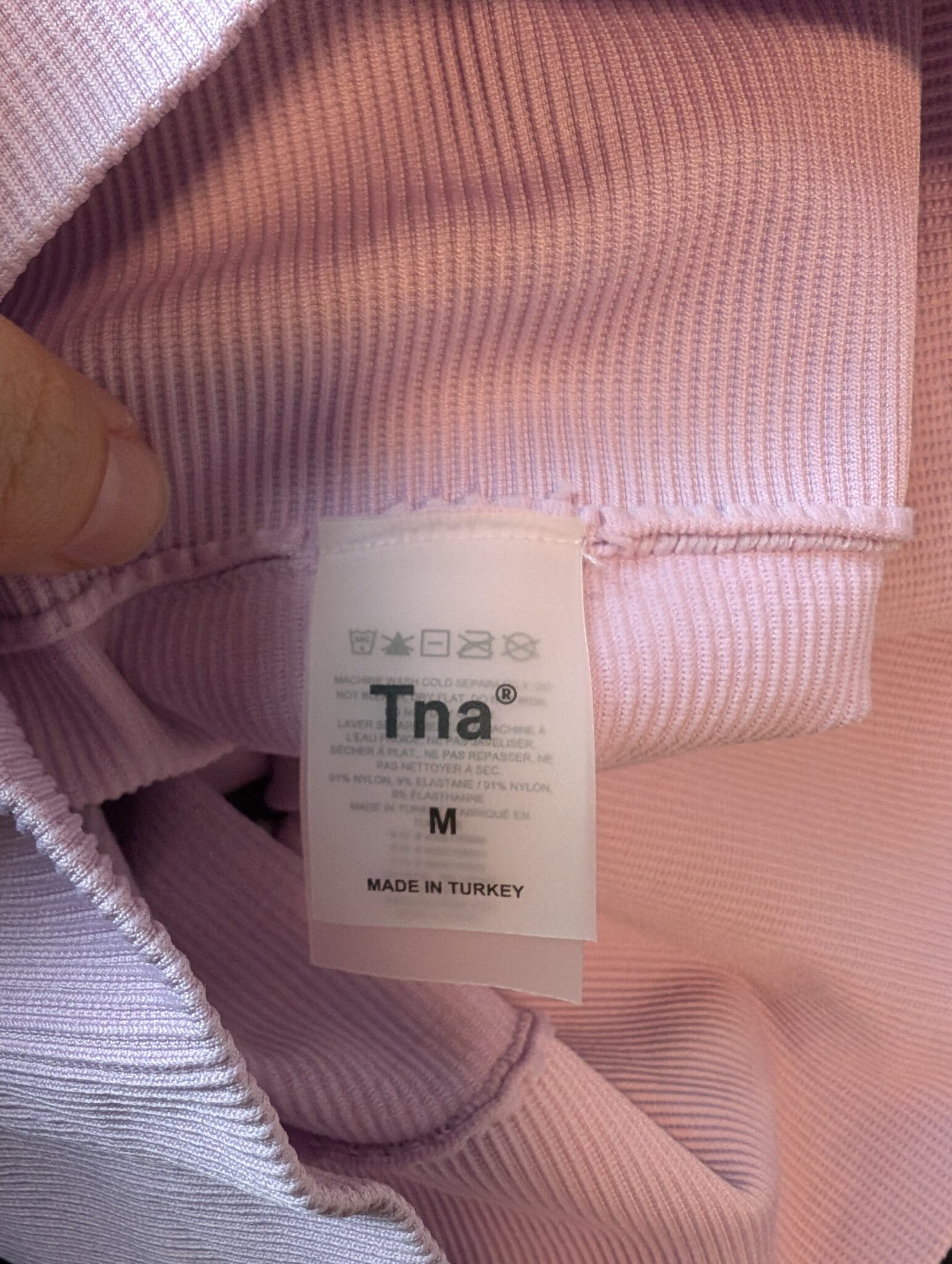 Image for Aritzia/TNA Ribbed Short Sz M