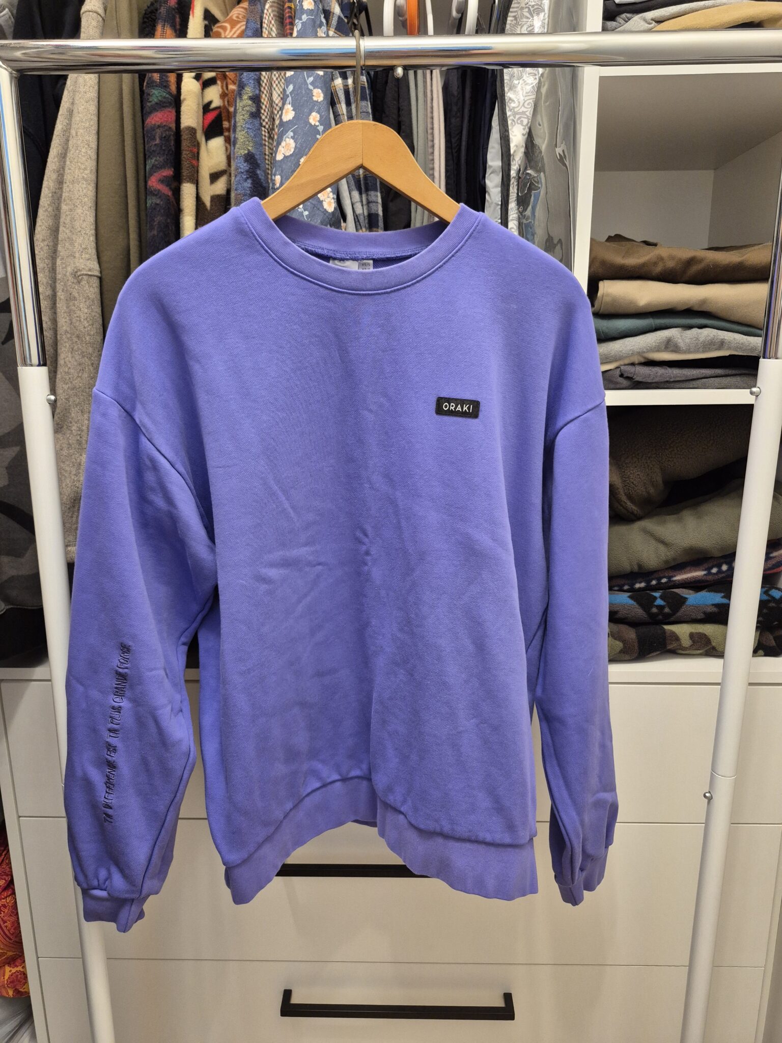 Featured image for Extra oversized crewneck veri peri