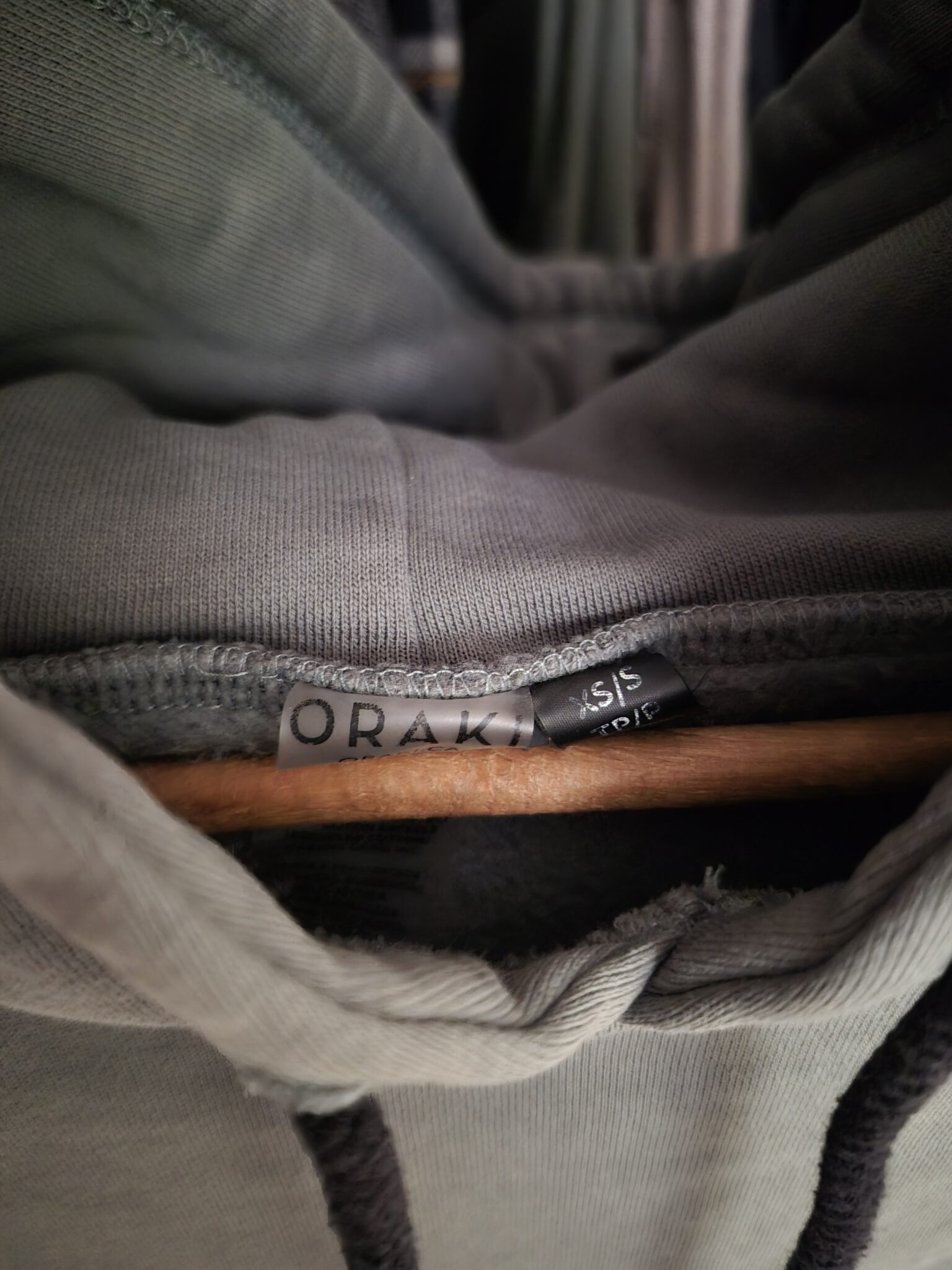 Image for Oversized hoodie evergreen