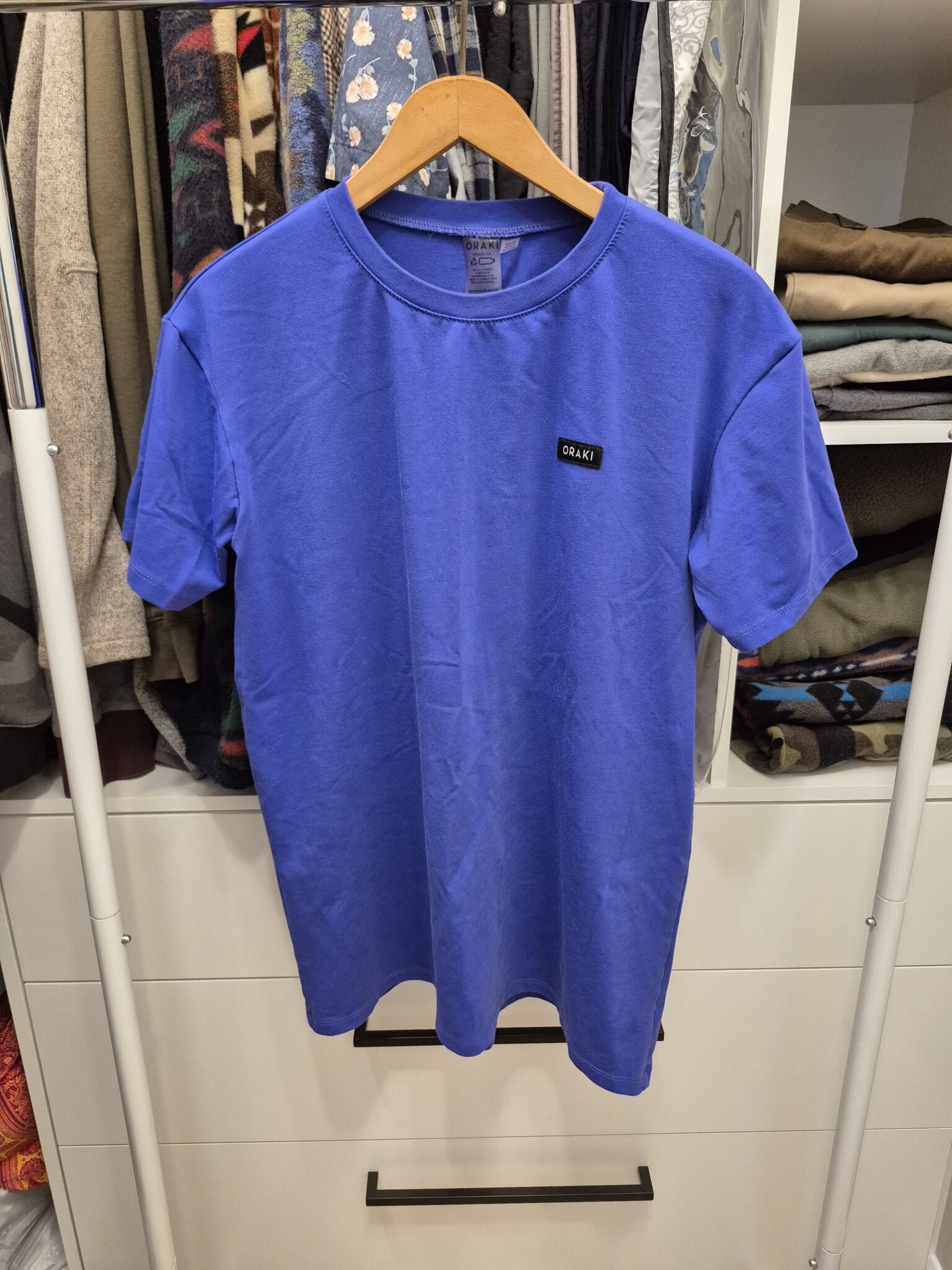 Featured image for Oversized t-shirt royal blue