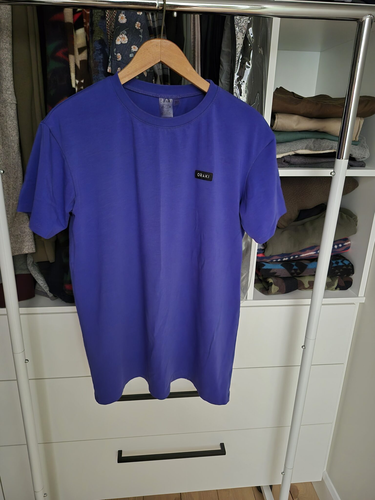 Image for Oversized t-shirt royal blue