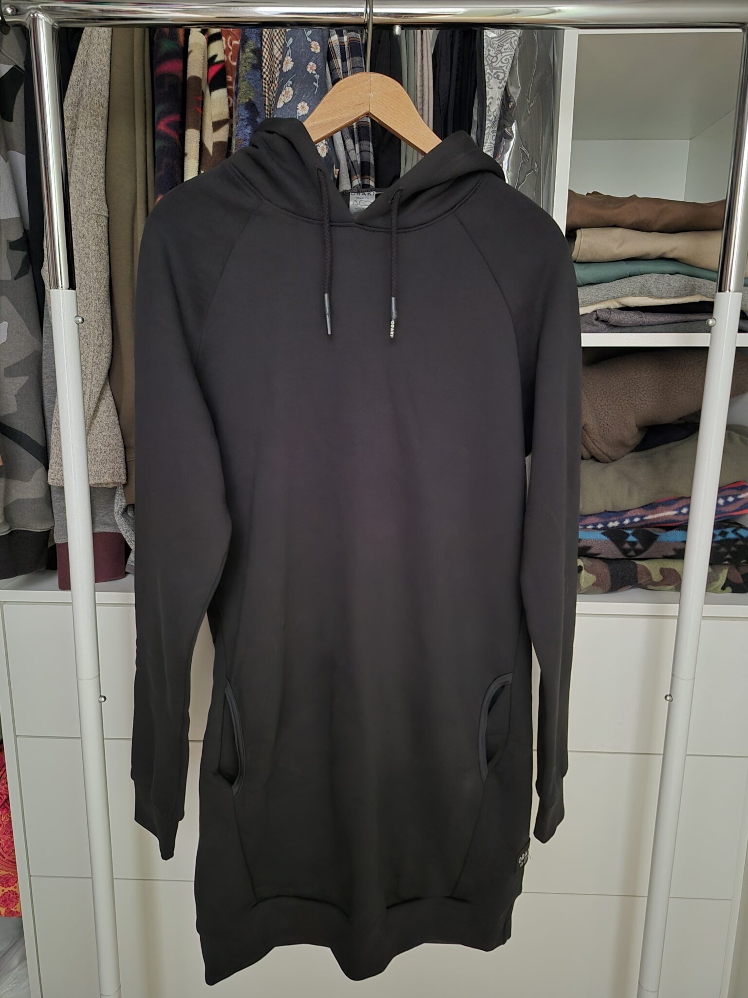 Featured image for Hoodie dress black