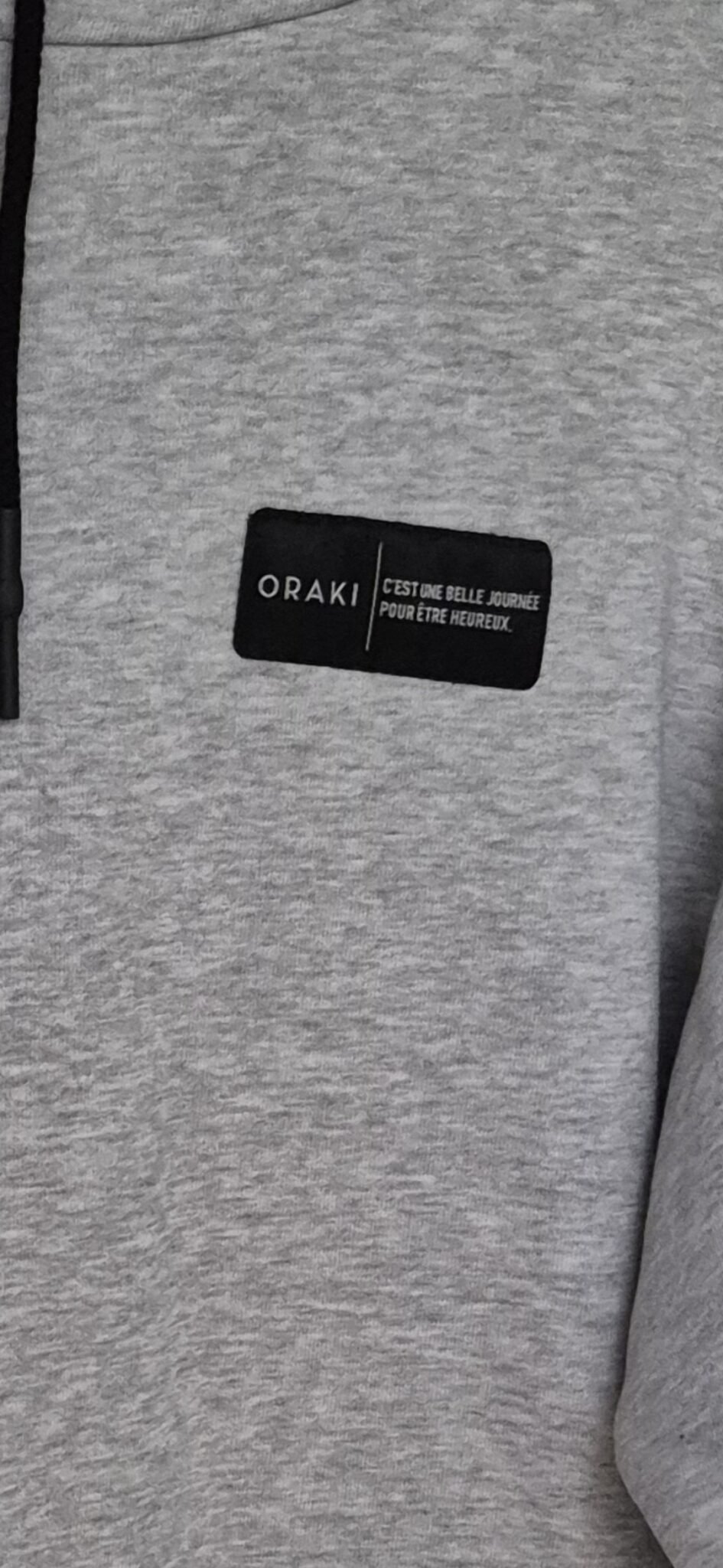 Image for Oversized hoodie heather grey