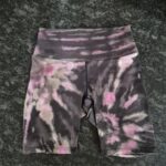 Featured thumbnail for Pink tie-dye biker shorts