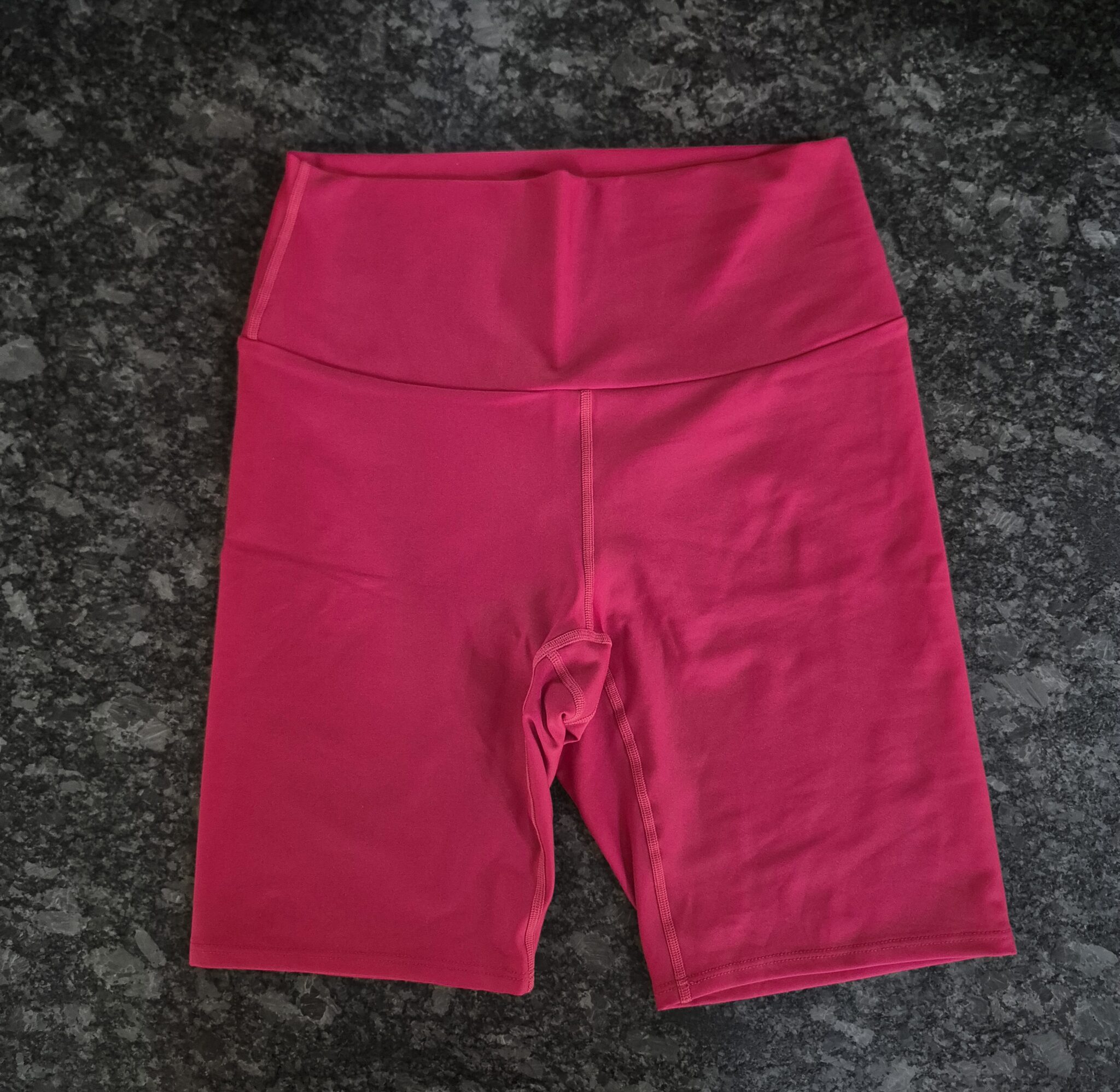 Featured image for Raspberry biker shorts